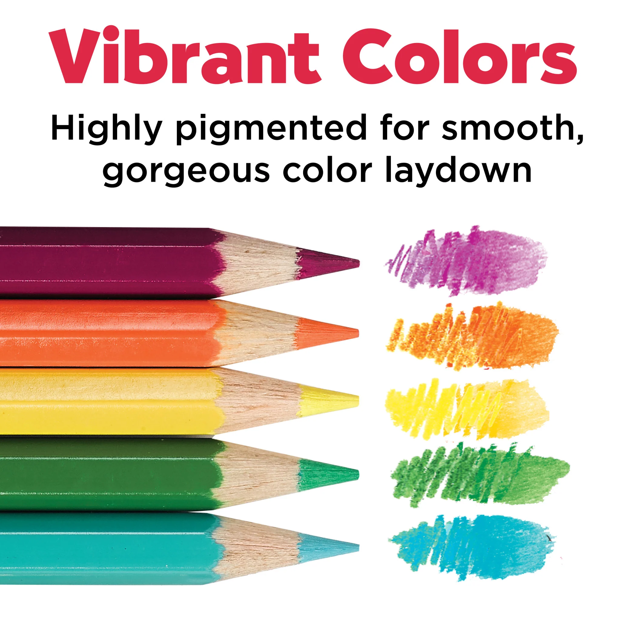 How To Rainbow
Watercolor Pencils Starter Set - #FC14355 - Image 5