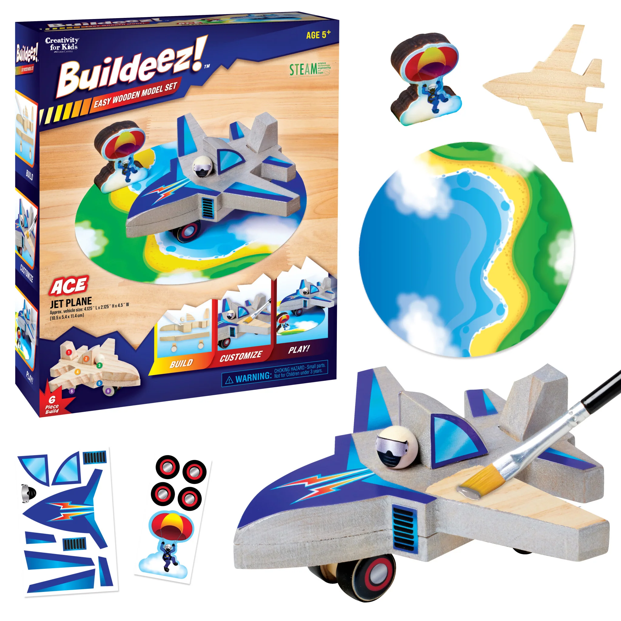 Buildeez!™ Jet Plane - Ace - #6457000 - Image 8
