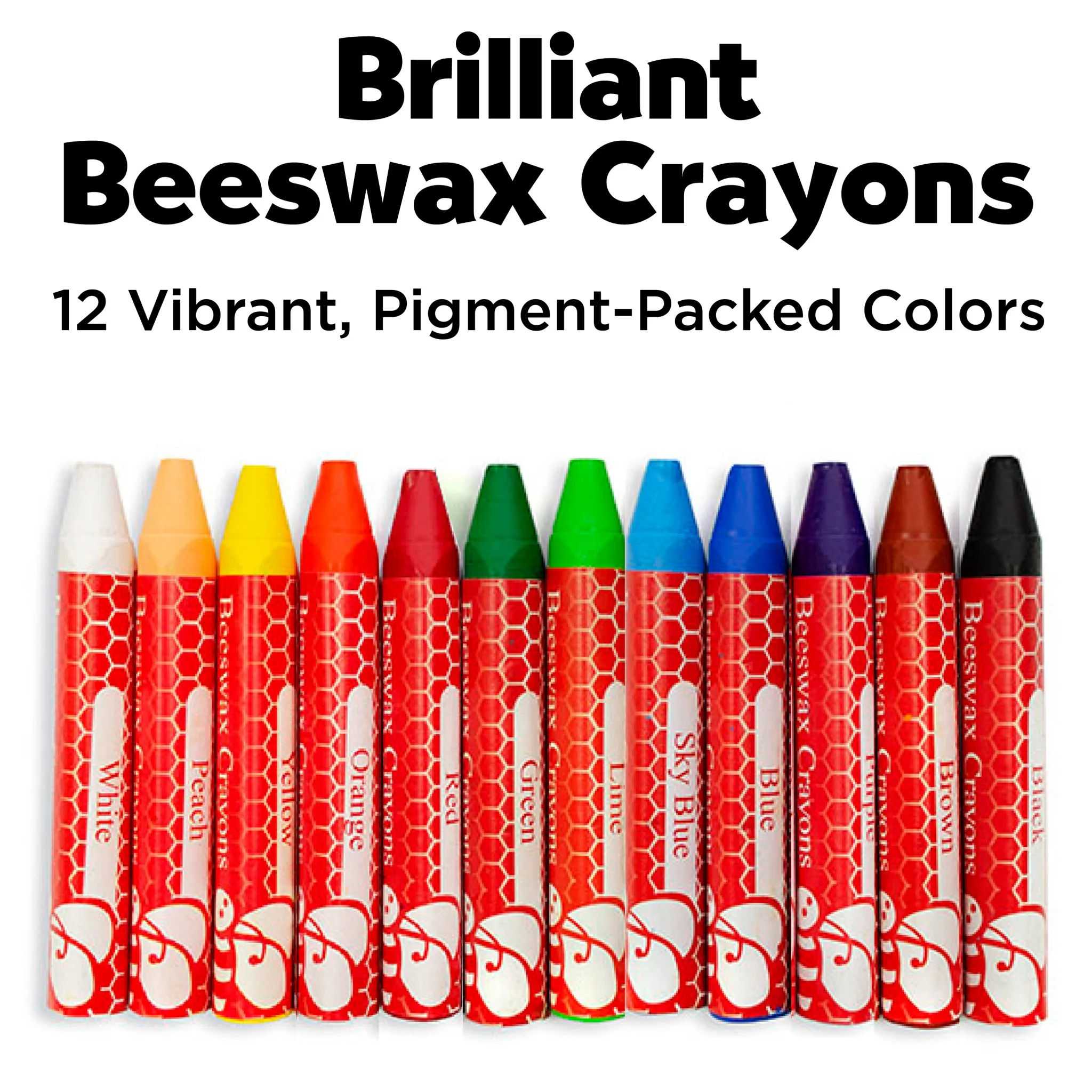 Jumbo Beeswax Crayon School Pack - #FC900025 - Image 4