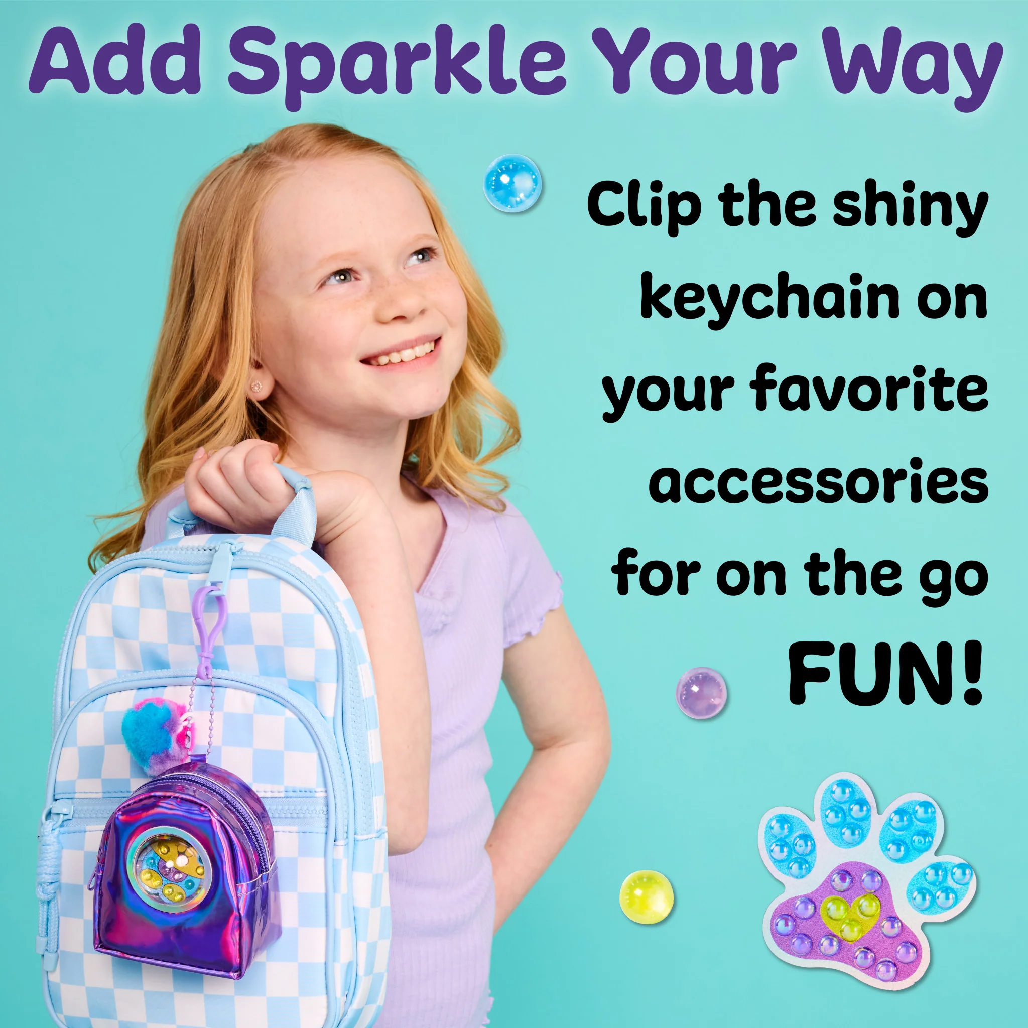 Bubble Gems™ Backpack Keychain Puppy Dog - #6471000 - Image 8