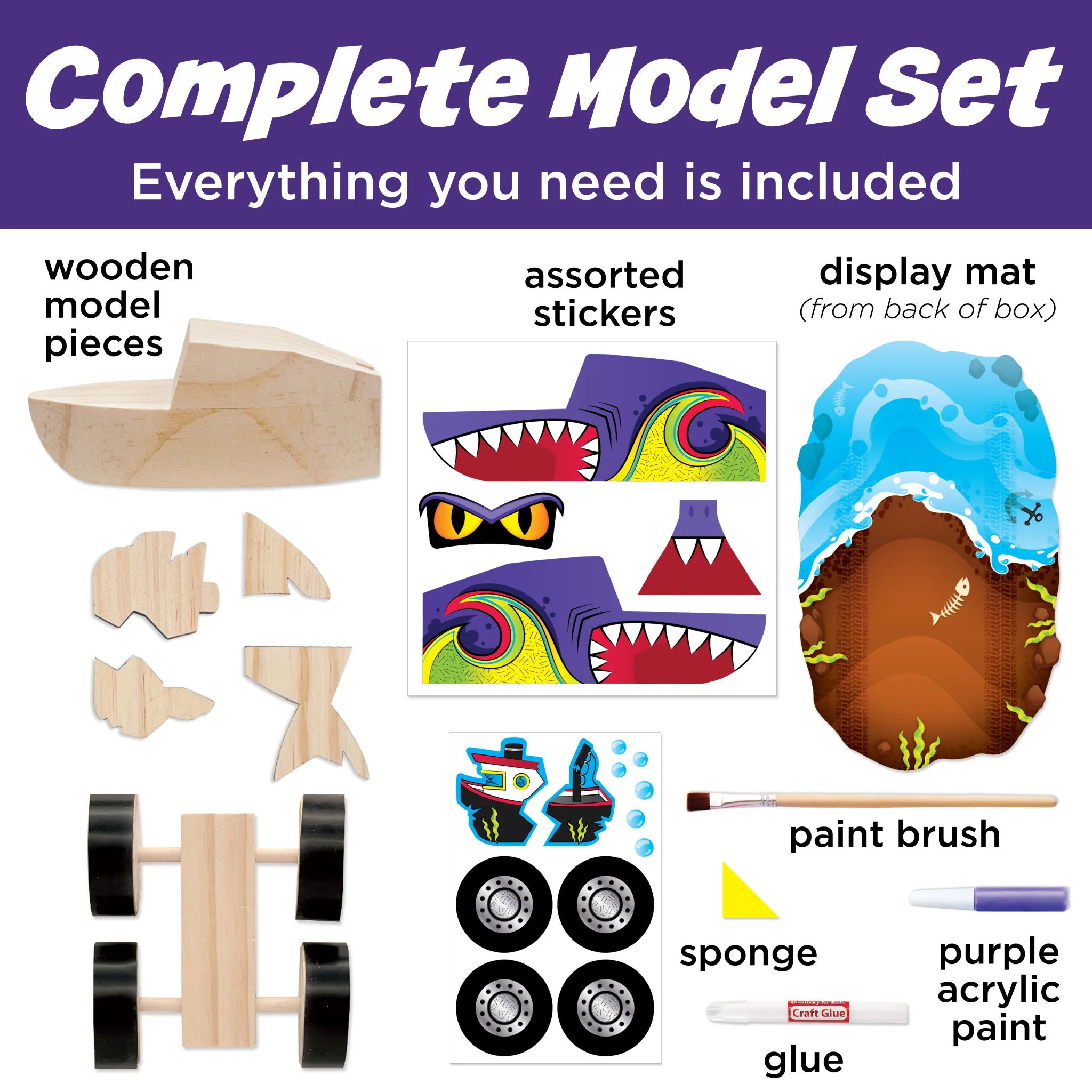 Buildeez!™ Monster Shark - Chomper - #6458000 - Image 3