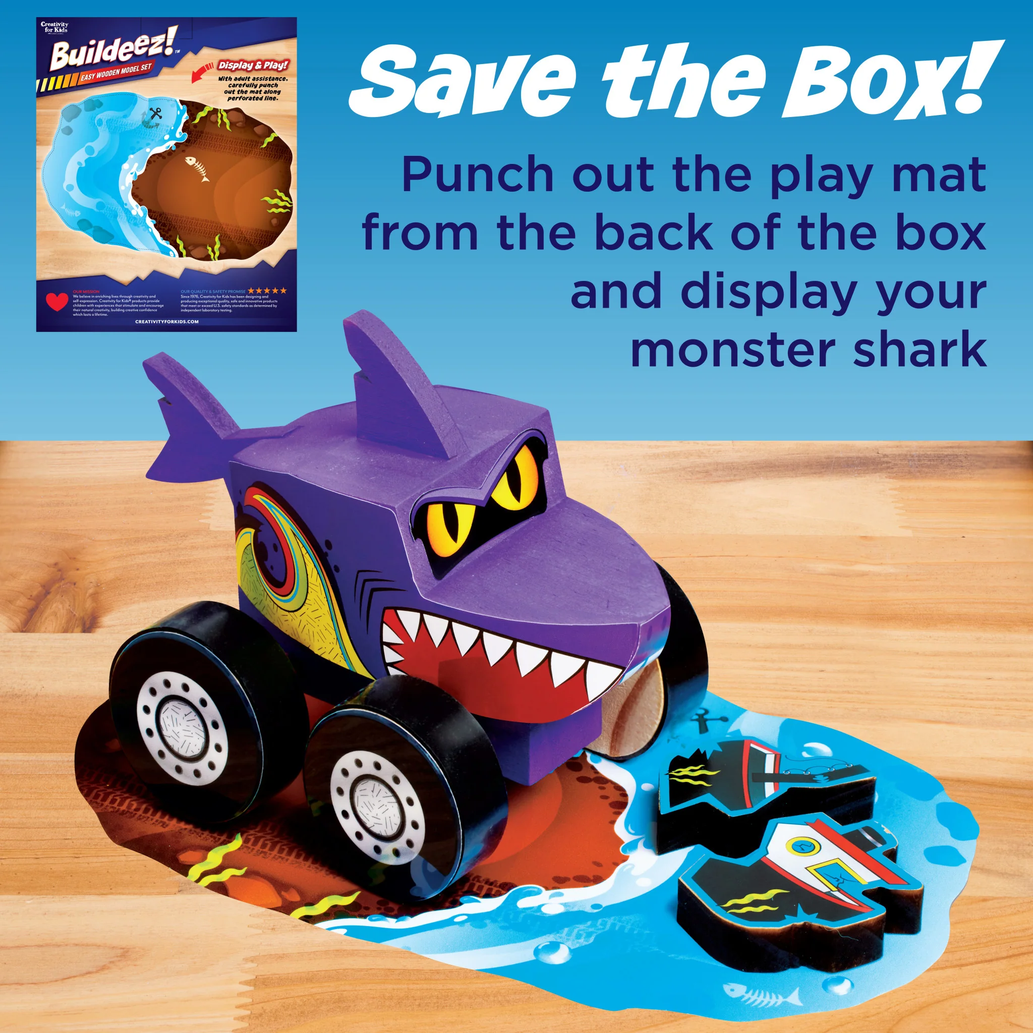Buildeez!™ Monster Shark - Chomper - #6458000 - Image 8