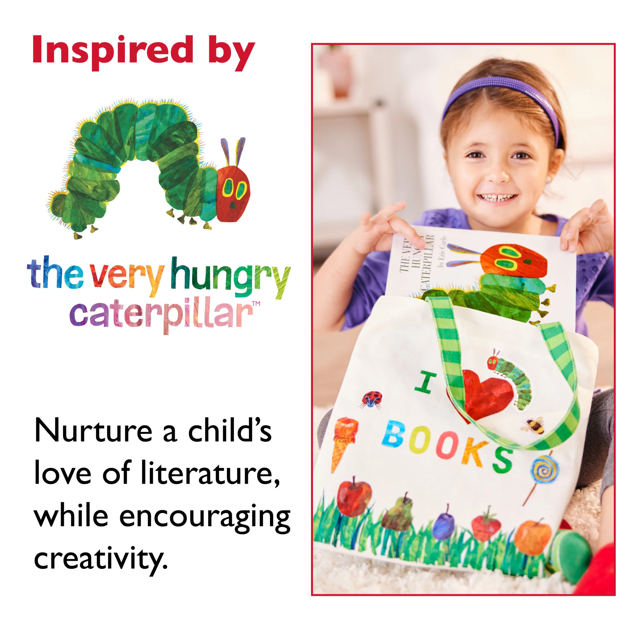The Very Hungry Caterpillar My Book Tote - #6374000 - Image 4