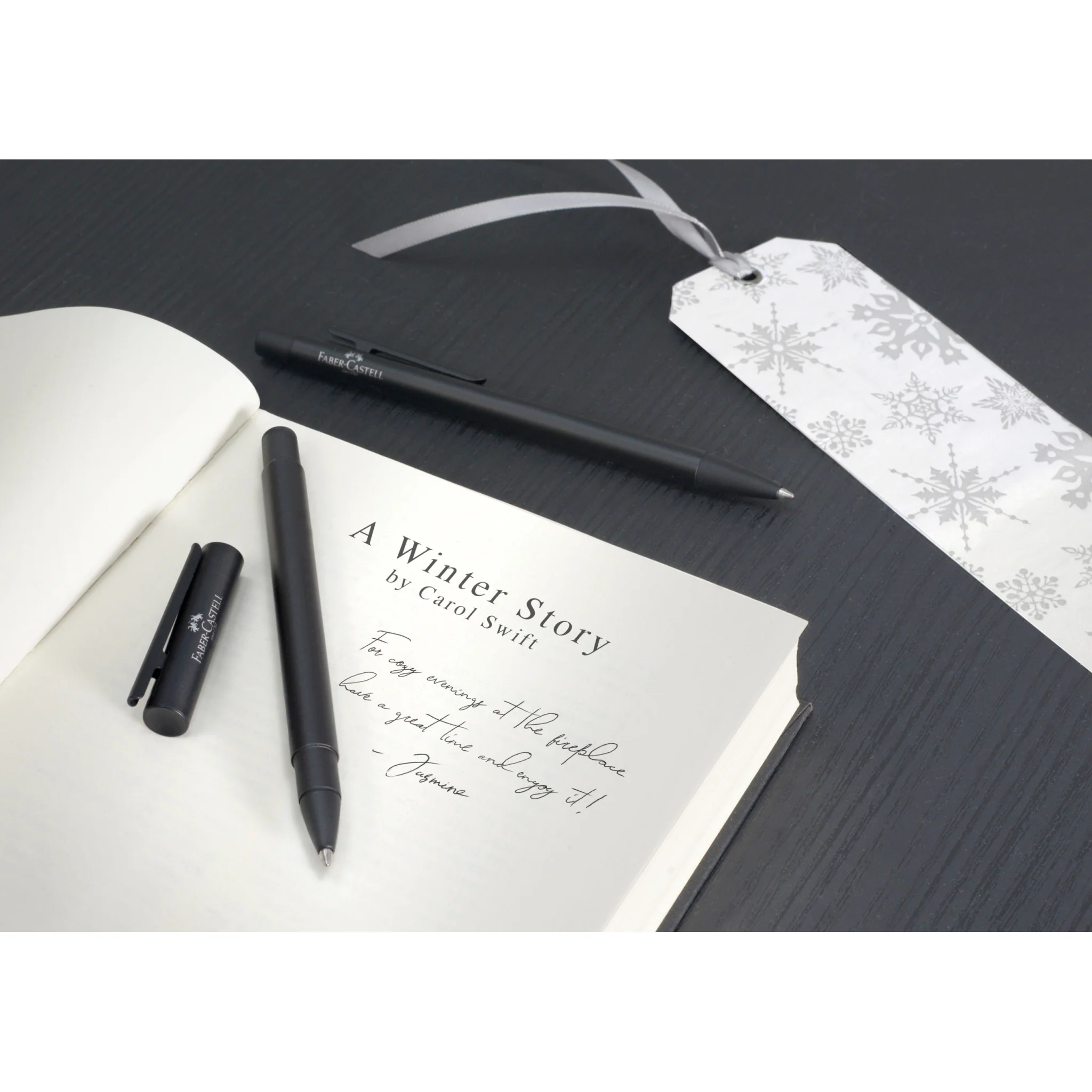 NEO Slim Rollerball Pen, Black Matte - #FC342304 - Image 6