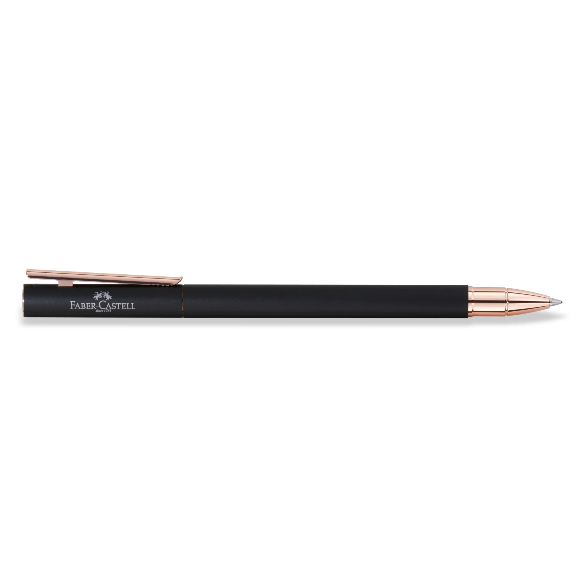 NEO Slim Rollerball Pen, Black Matte & Rose Gold - #FC343114 - Image 4