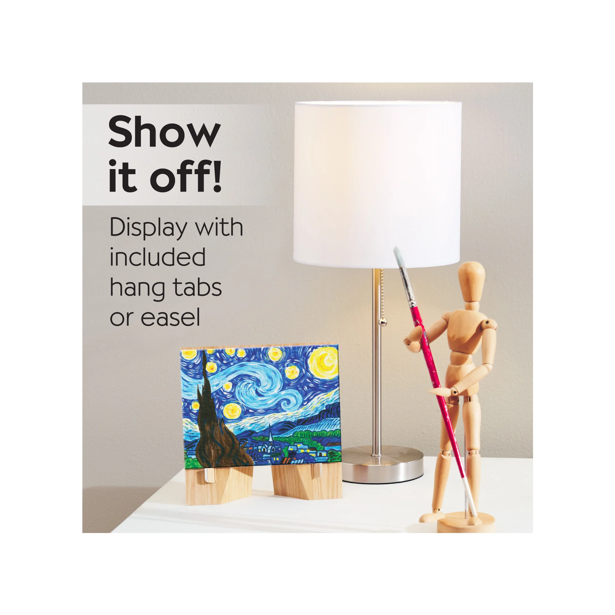 Paint by Number Museum Series - The Starry Night - #FC14301 - Image 5
