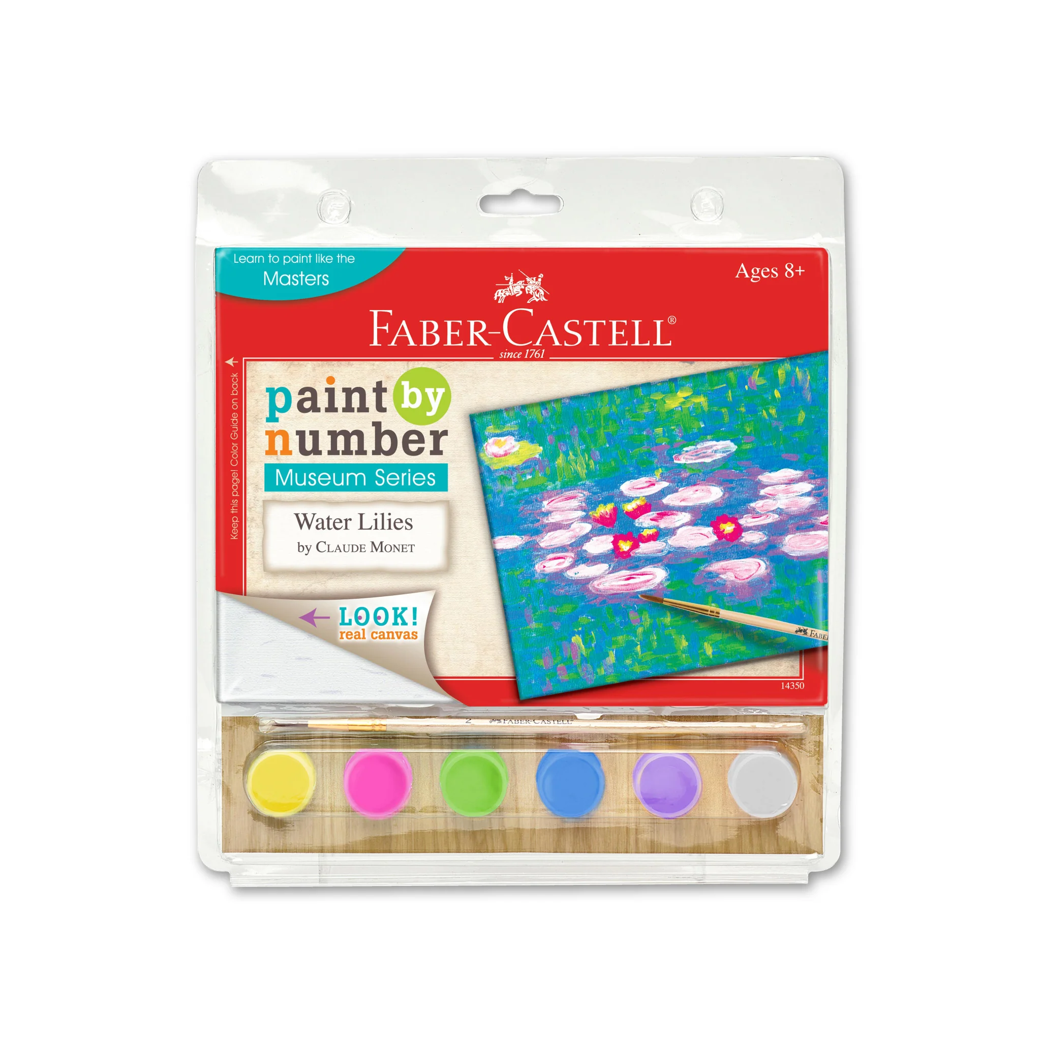Paint by Number Museum Series – Water Lilies - #FC14350 - Image 9