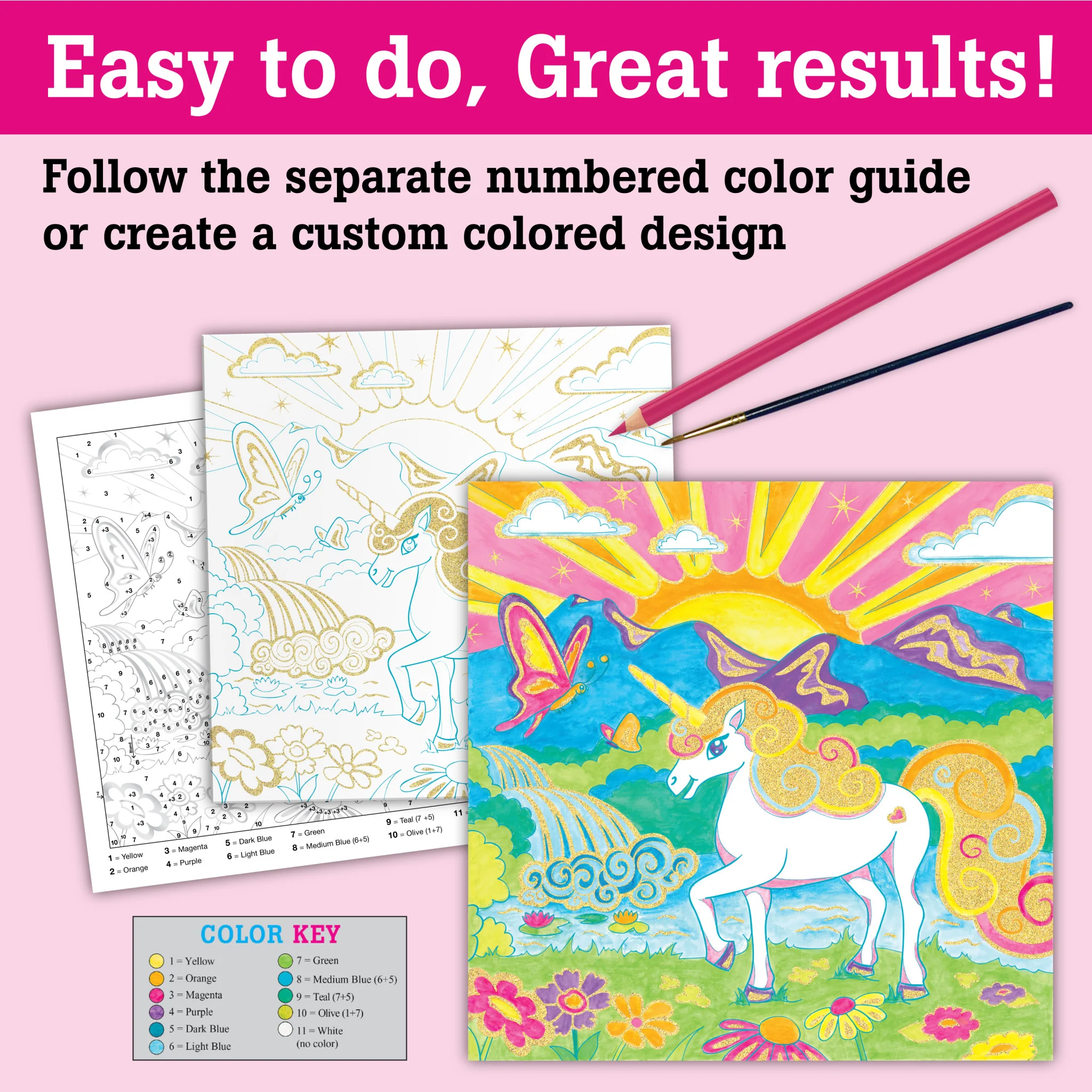 Paint by Number Unicorn Foil Fun - #FC14322 - Image 5