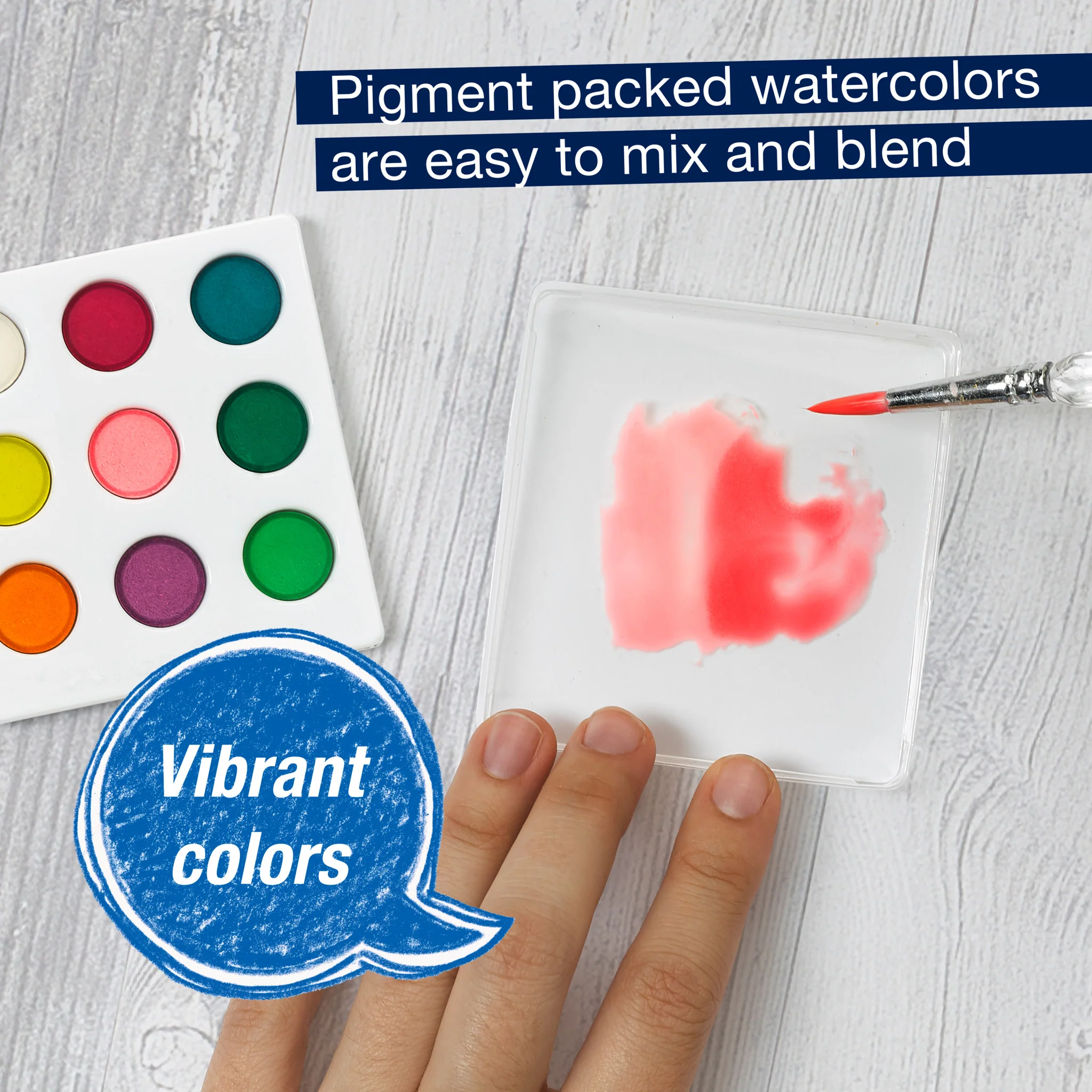 Watercolor Paint by Number Tropical - #FC770634 - Image 4