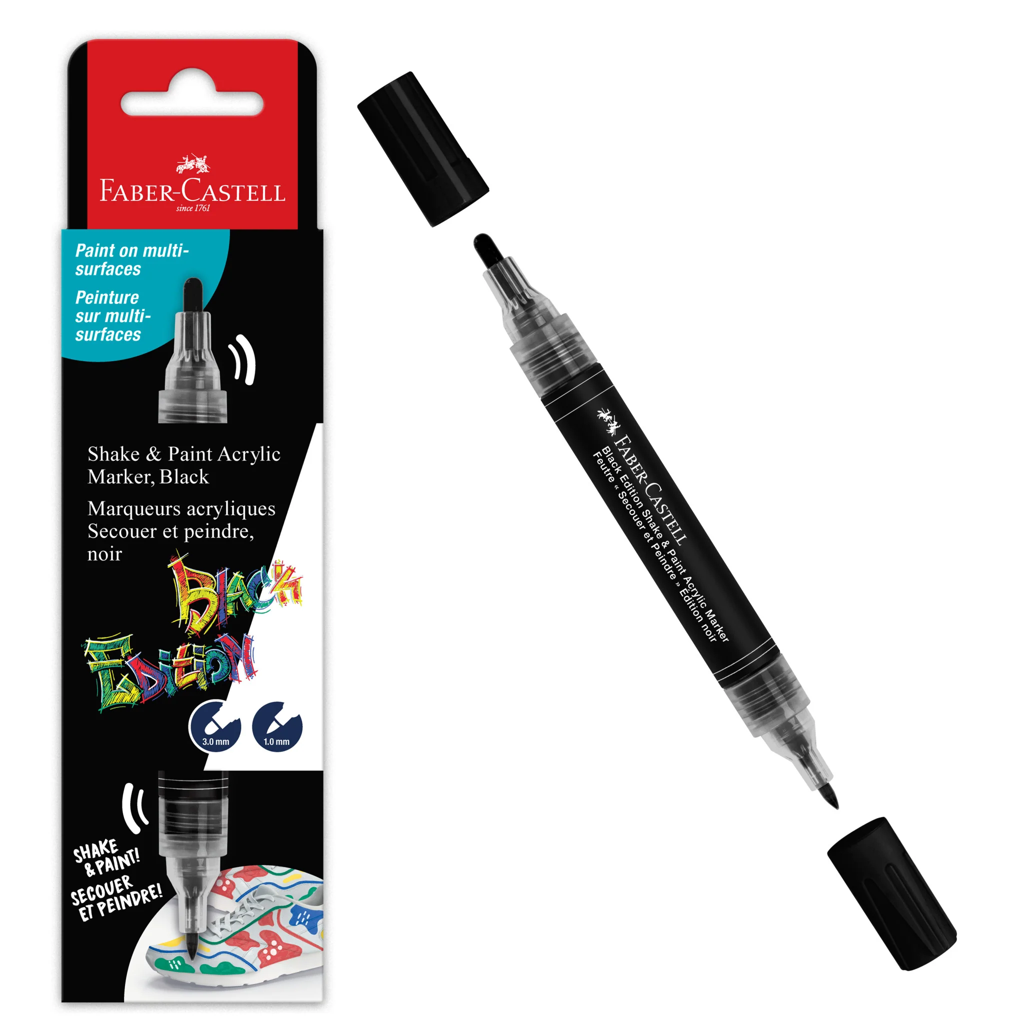 Black Edition Shake & Paint Markers - Black 1ct - #FC285598 - Image 2