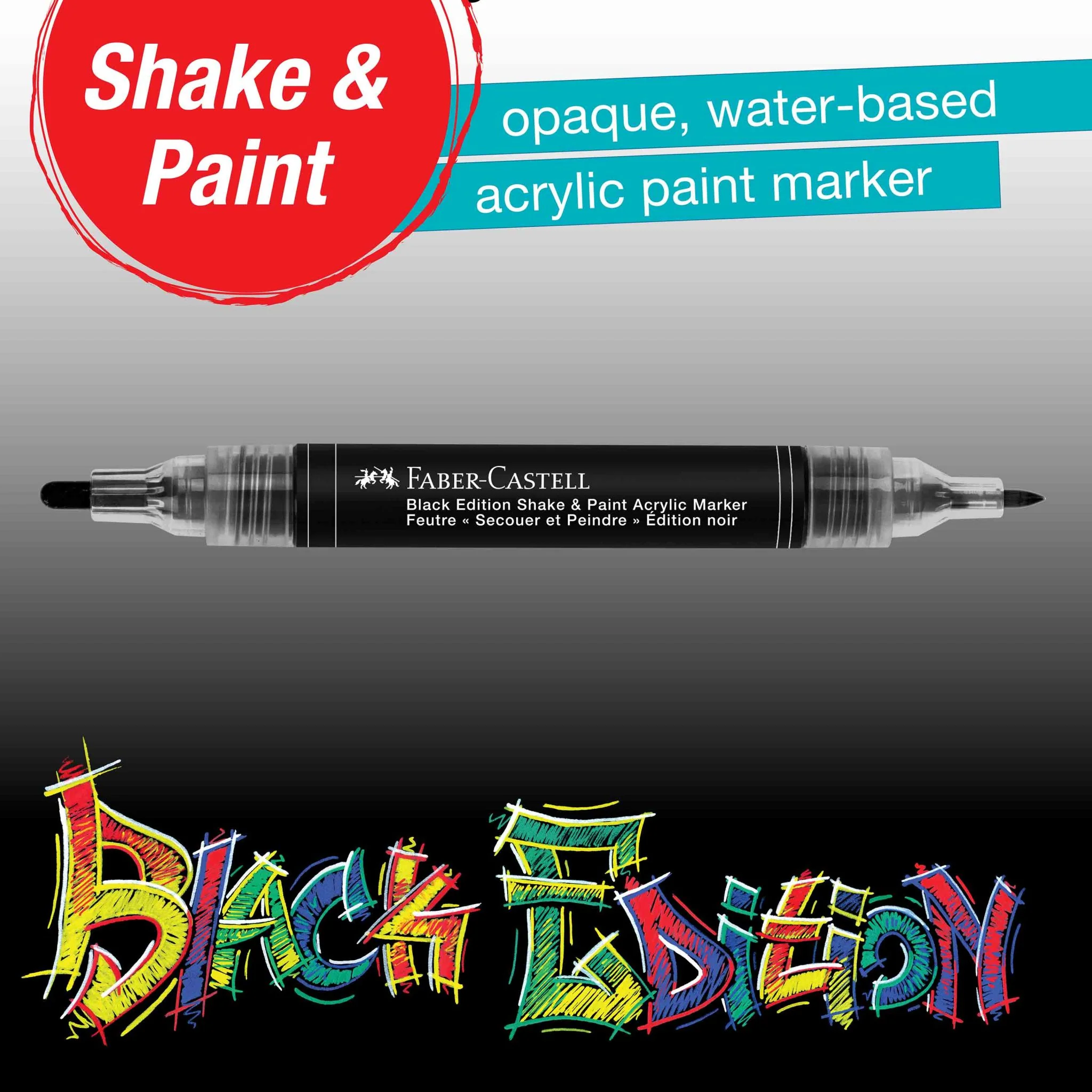 Black Edition Shake & Paint Markers - Black 1ct - #FC285598 - Image 3
