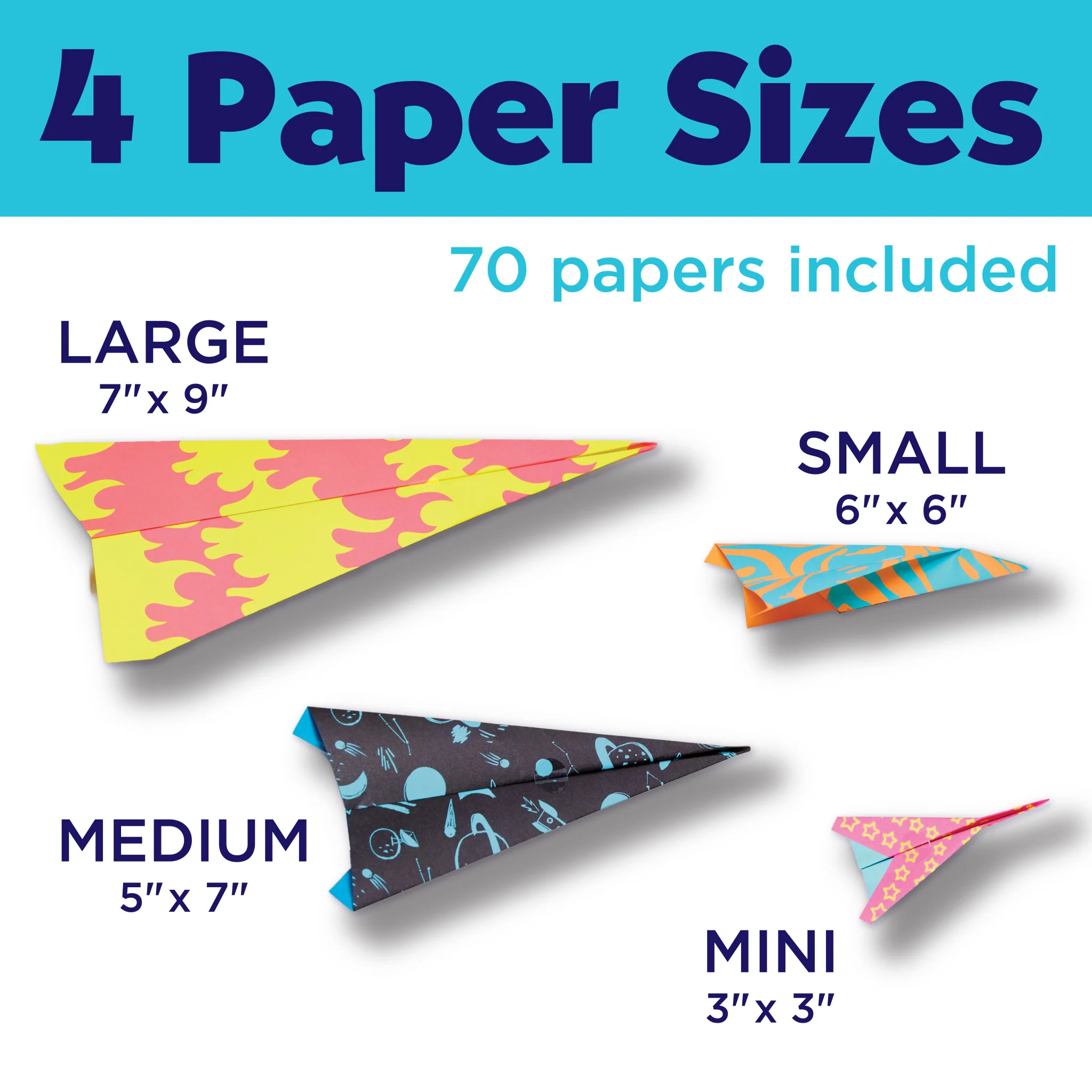 Stunt Squadron Neon Glow Paper Airplanes - #6436000 - Image 6