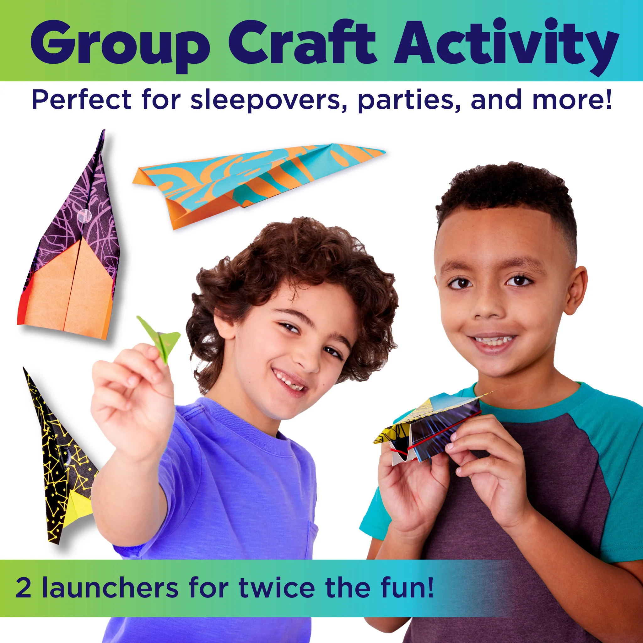 Stunt Squadron Neon Glow Paper Airplanes - #6436000 - Image 8