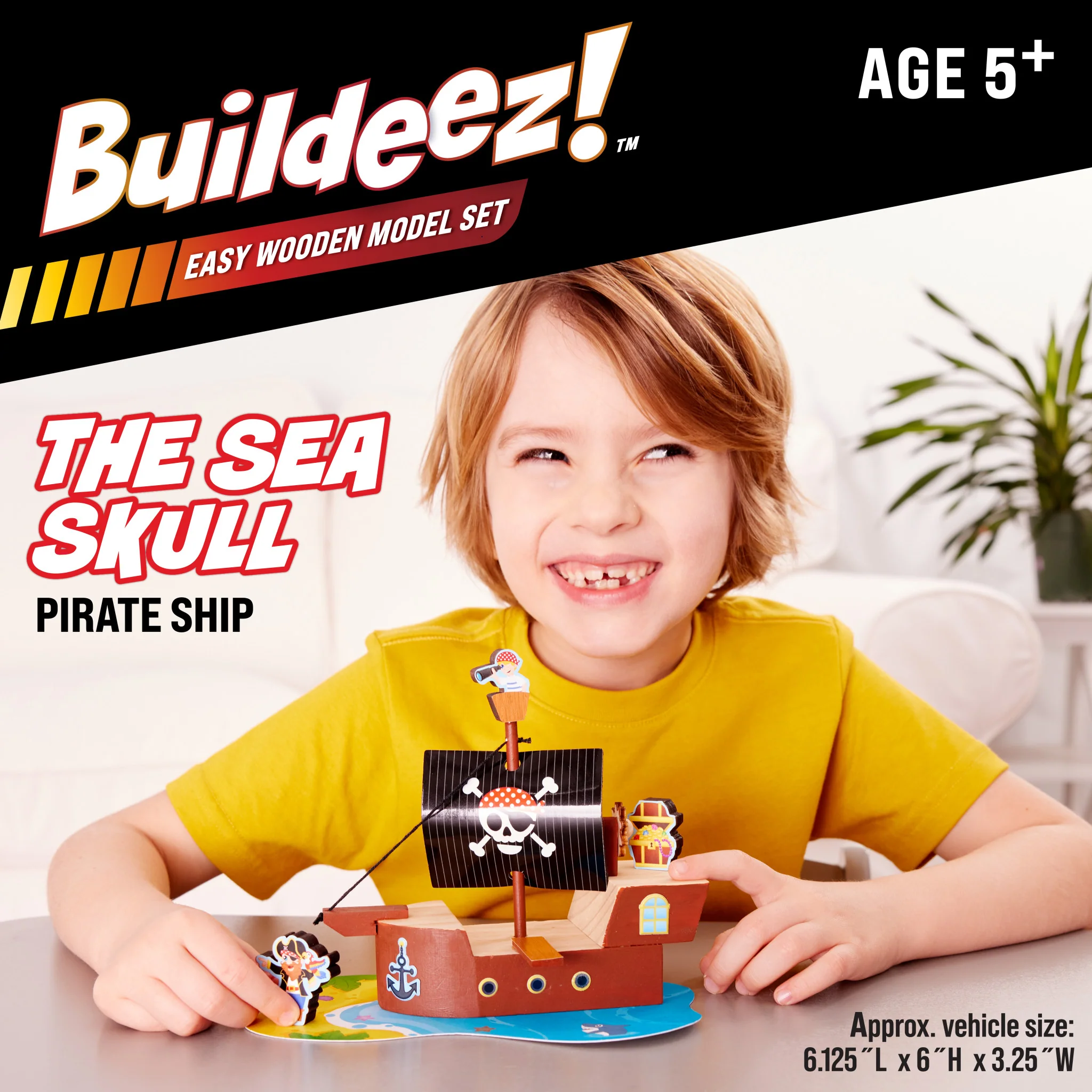 Buildeez!™ Pirate Ship - The Sea Skull - #6459000 - Image 2