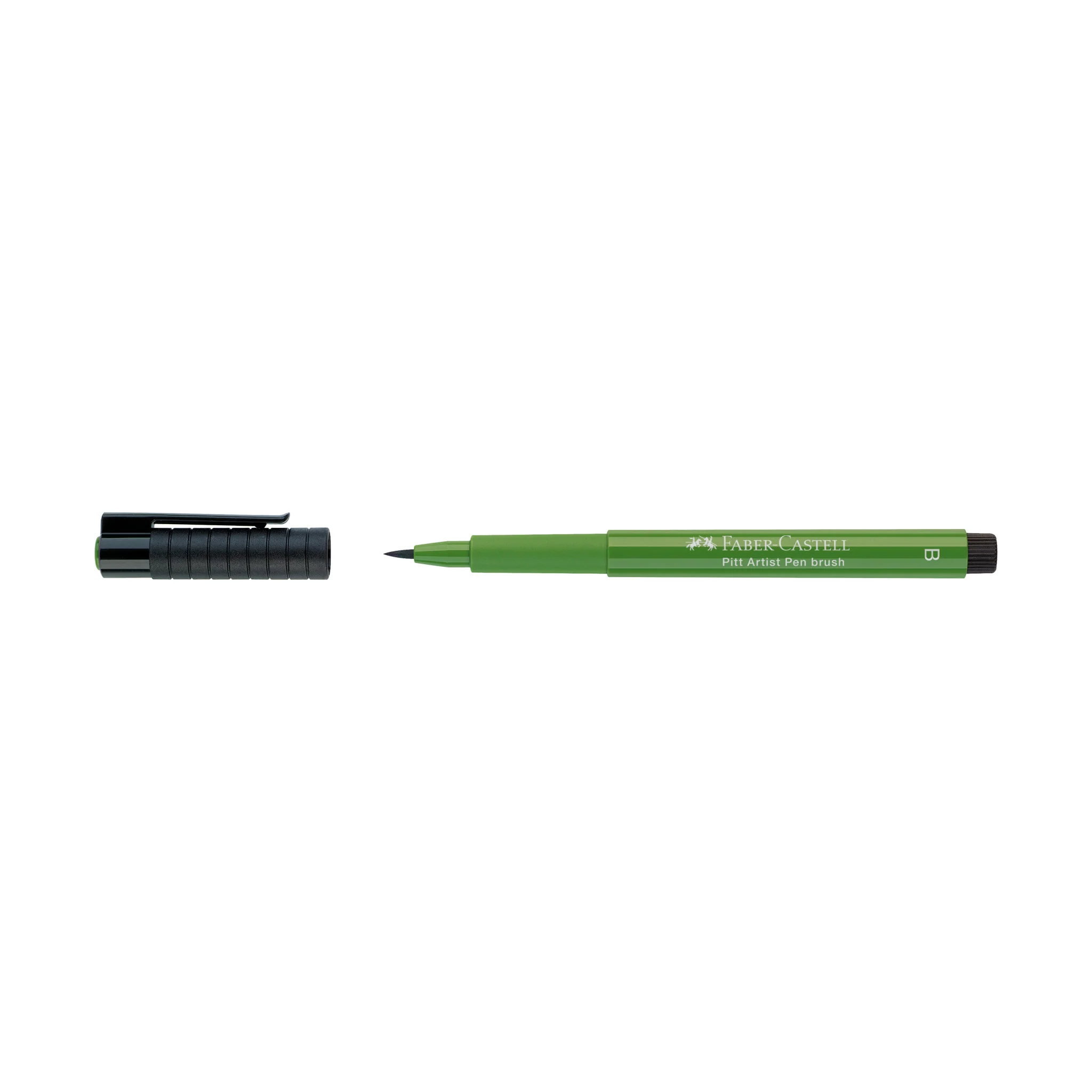 Pitt Artist Pen® Brush - #167 Permanent Green Olive - #FC167467 - Image 3