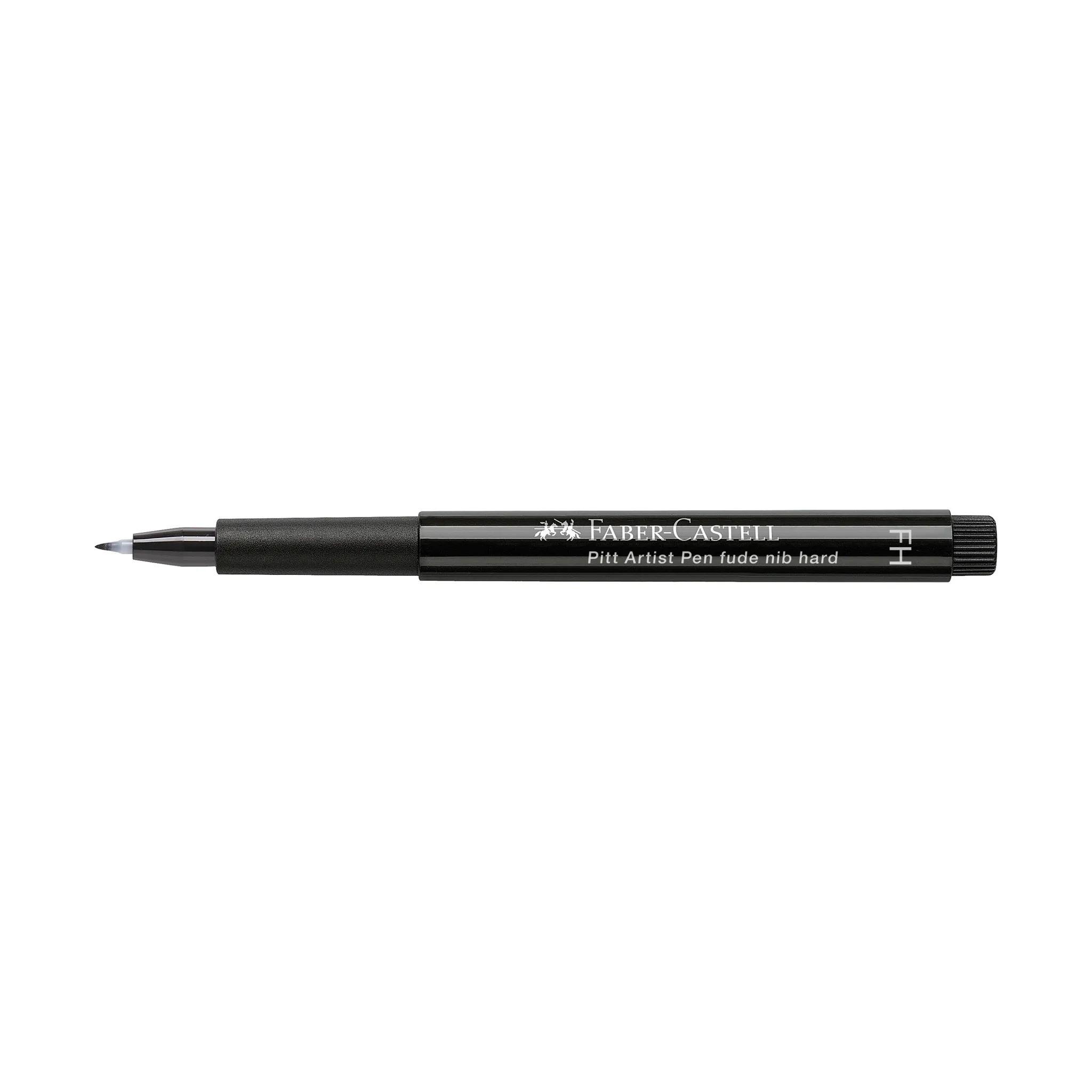 Pitt Artist Pen, Fude Hard - #199 Black - #FC167895 - Image 2