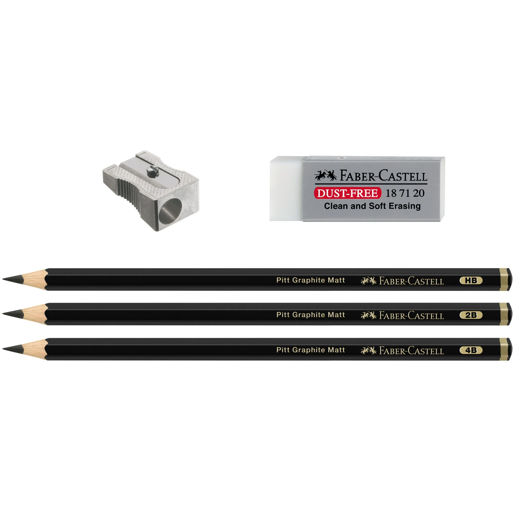 Pitt Graphite Matte, Sketching Set (HB, 2B, 4B) - #FC115296 - Image 2