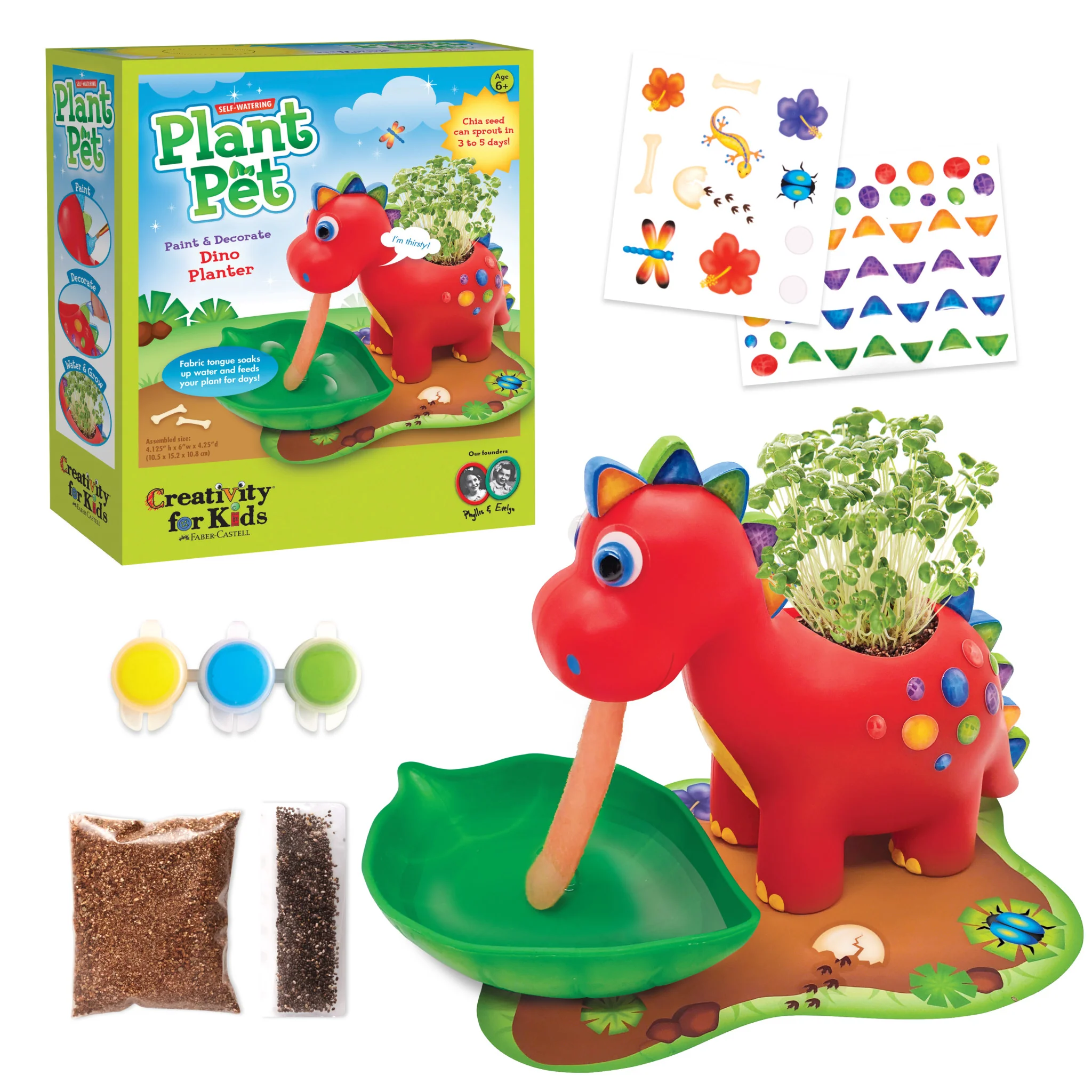 Self-Watering Plant Pet Dinosaur - #6384000 - Image 8