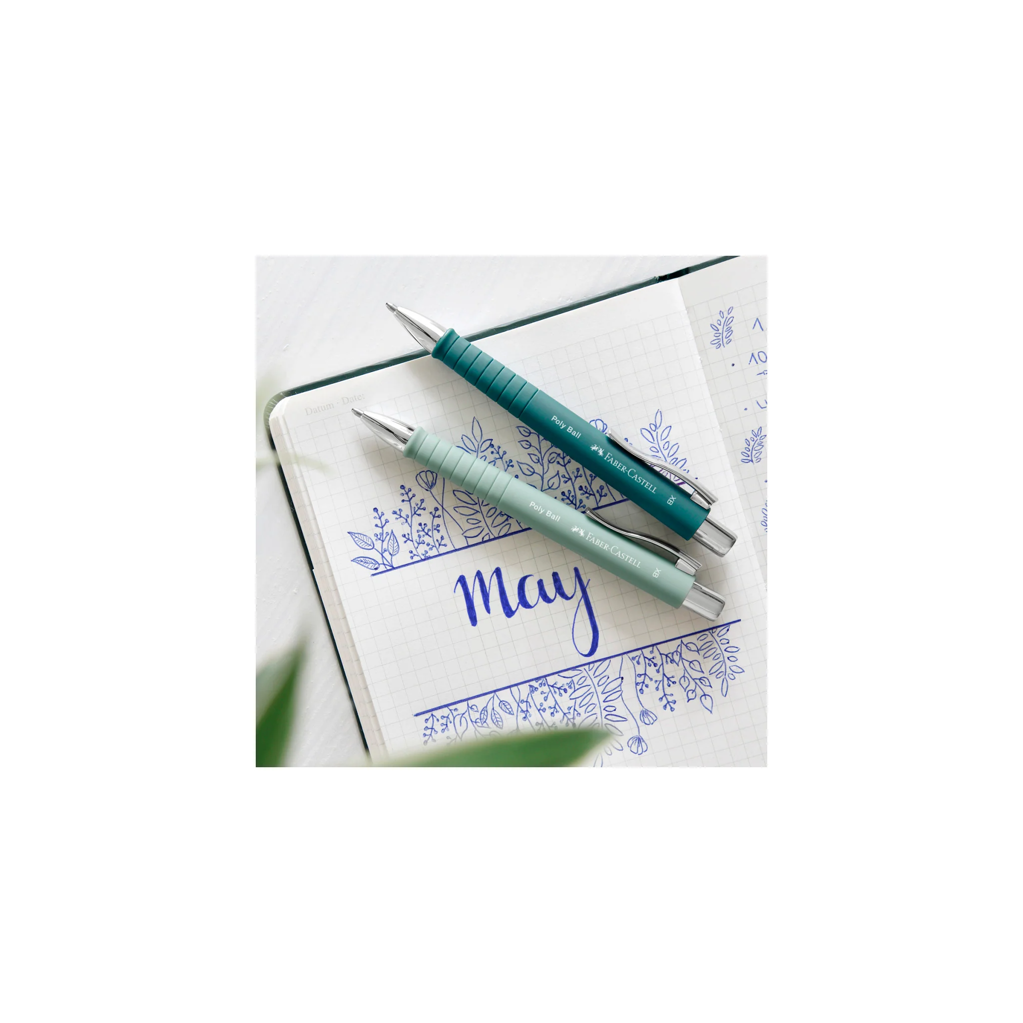 Poly Ball Ballpoint Pen, Emerald Green - #FC241167 - Image 3