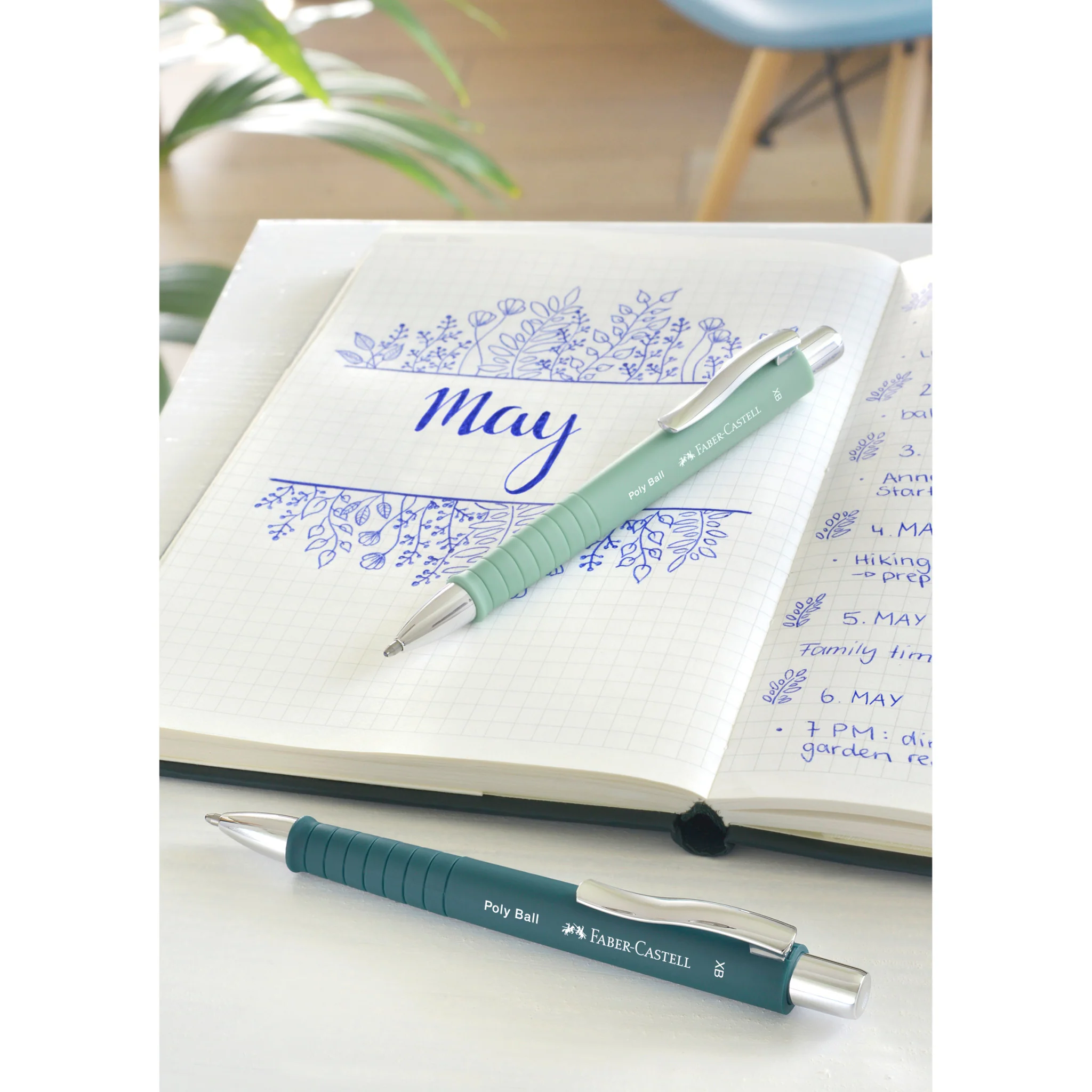 Poly Ball Ballpoint Pen, Emerald Green - #FC241167 - Image 4