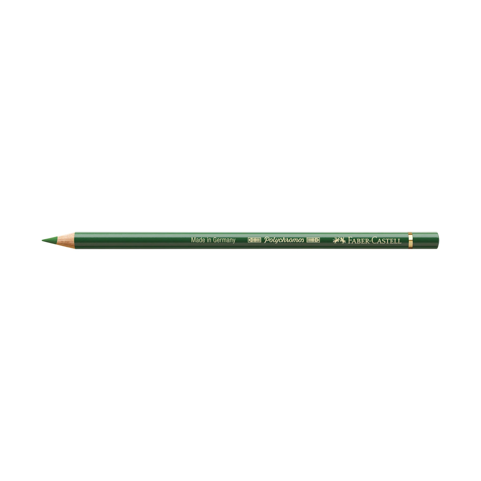 Polychromos Artists' Color Pencil - #167 Permanent Green Olive - #FC110167 - Image 2