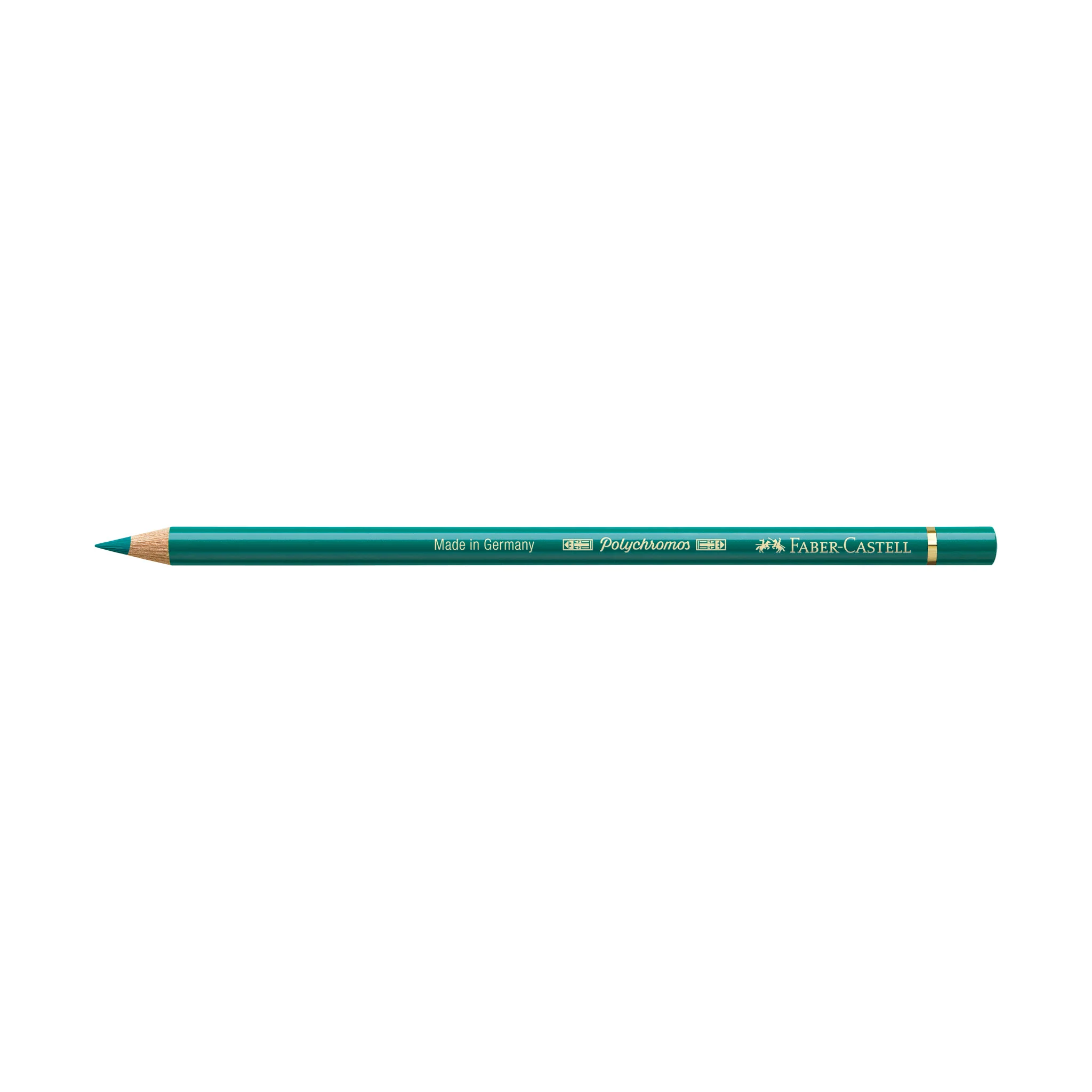Polychromos Artists' Color Pencil - #276 Chrome Oxide Green Fiery - #FC110276 - Image 2