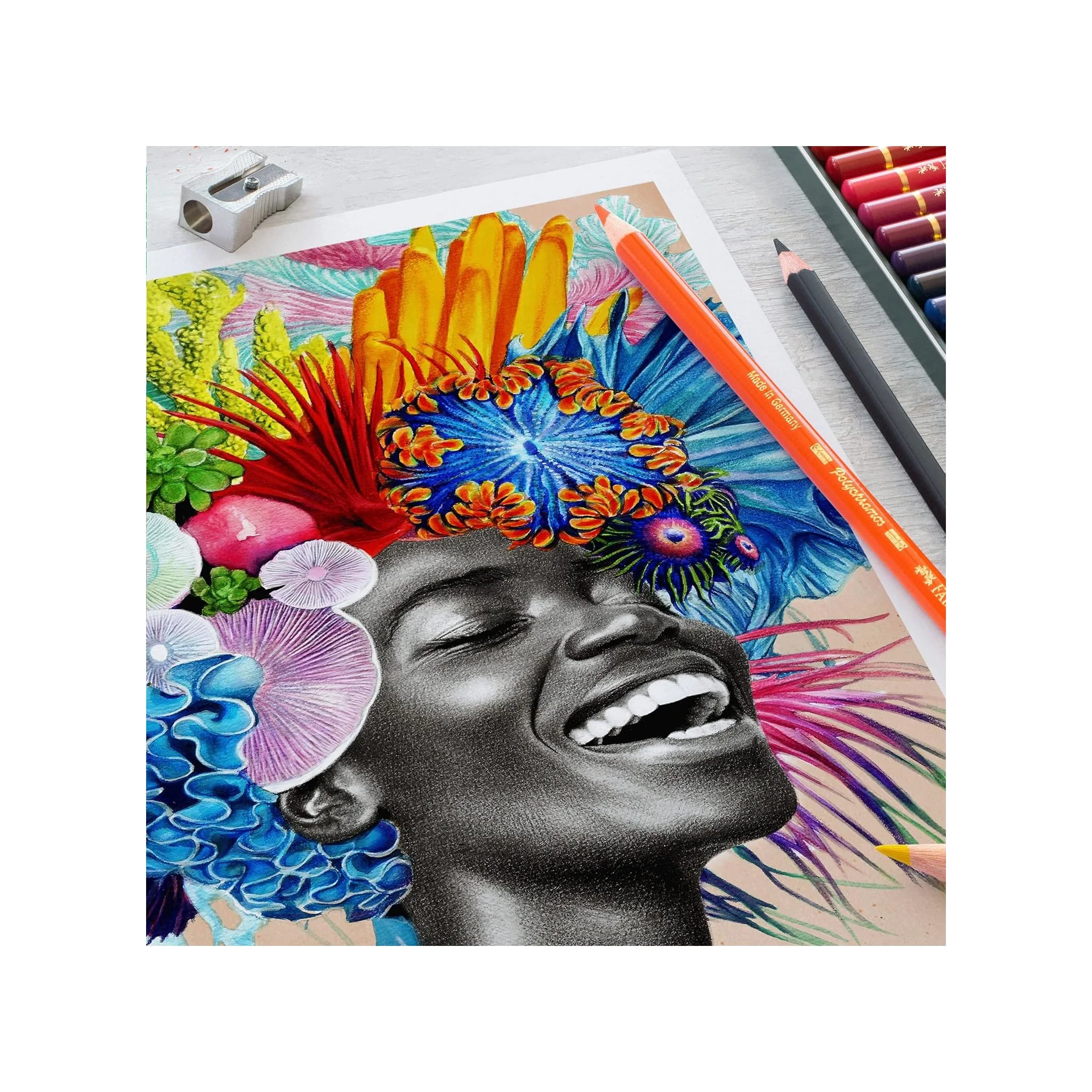 Polychromos® Artists' Color Pencils - Set of 6 - #FC800135T - Image 2