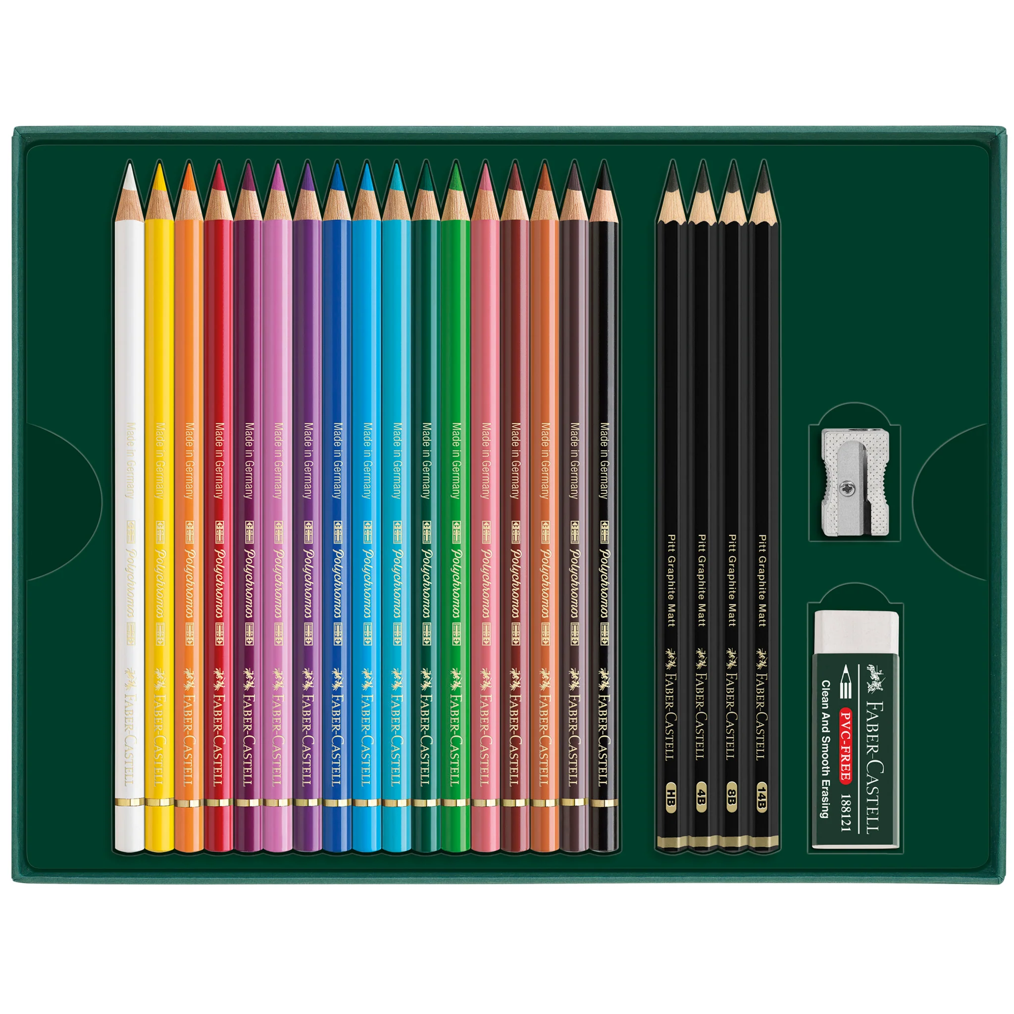 Polychromos & Graphite Matte, 23-Piece Gift Set - #FC210052 - Image 2