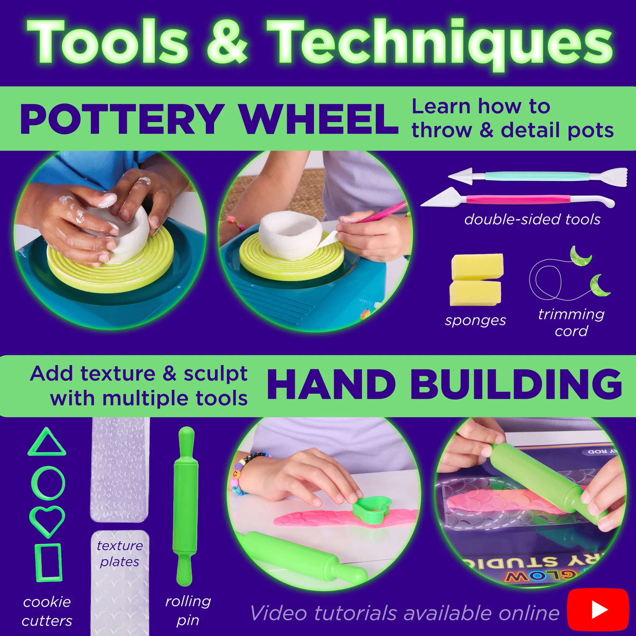 Neon Glow Pottery Studio - #FC14614 - Image 7