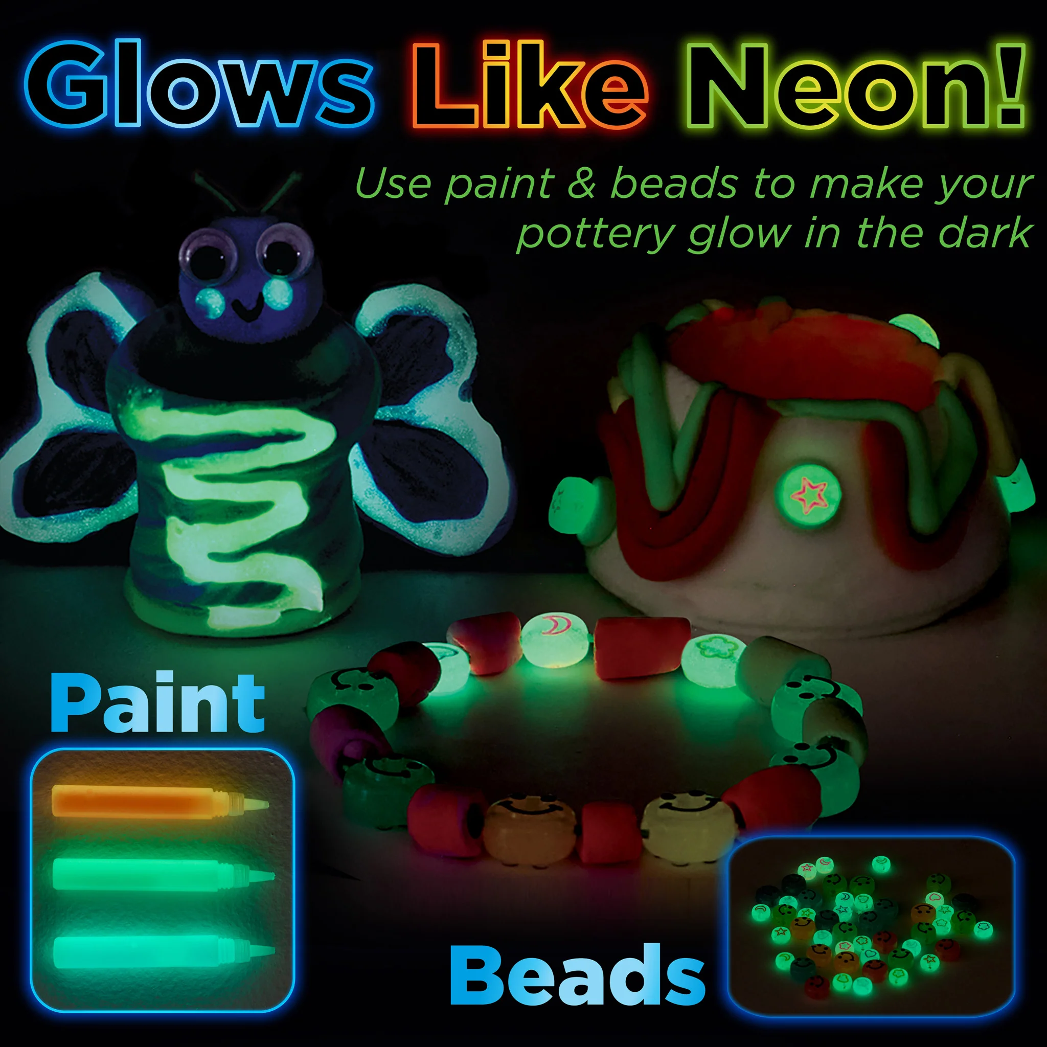Neon Glow Pottery Studio - #FC14614 - Image 9