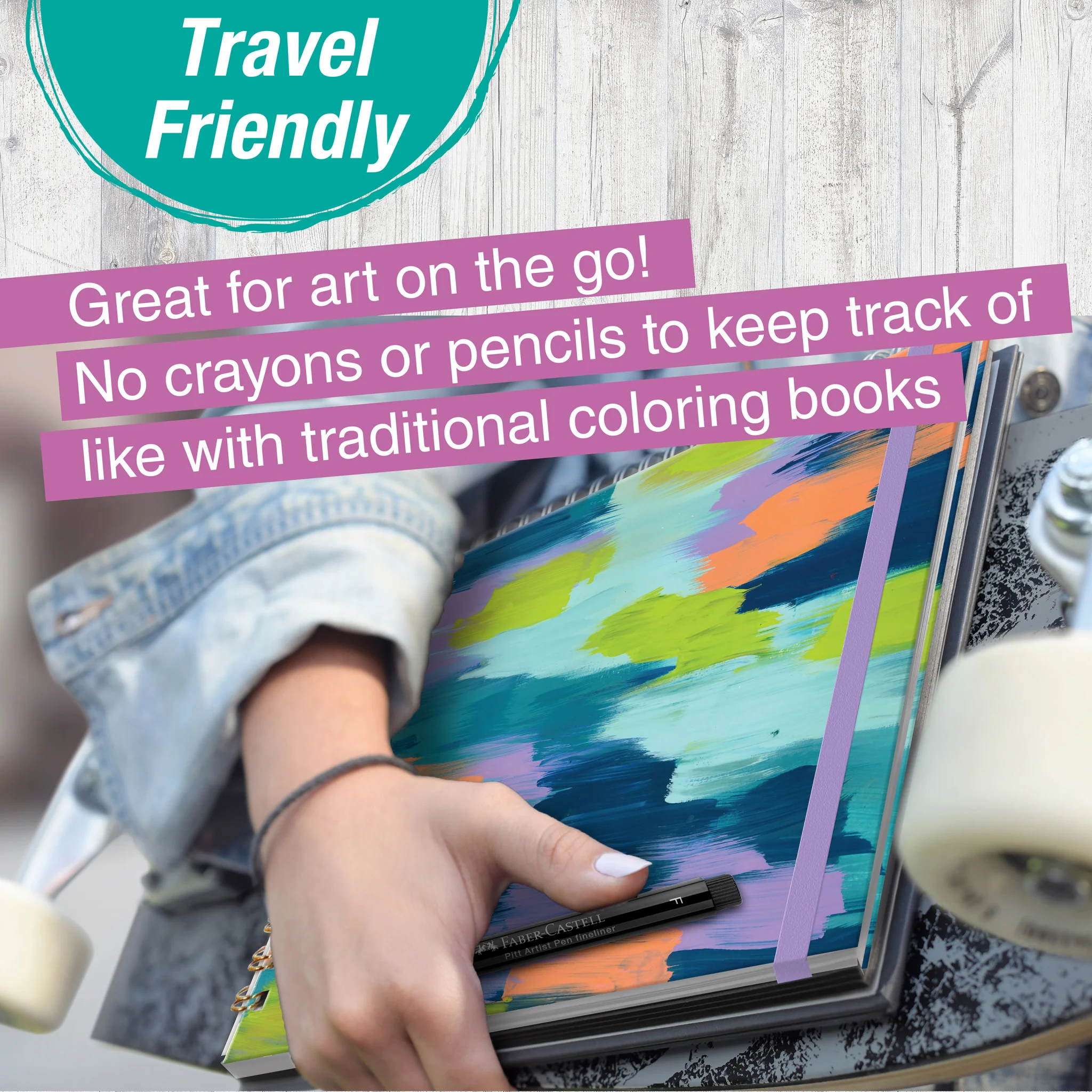 Reverse Coloring & Doodling Book - Brights Edition - #FC770425 - Image 8