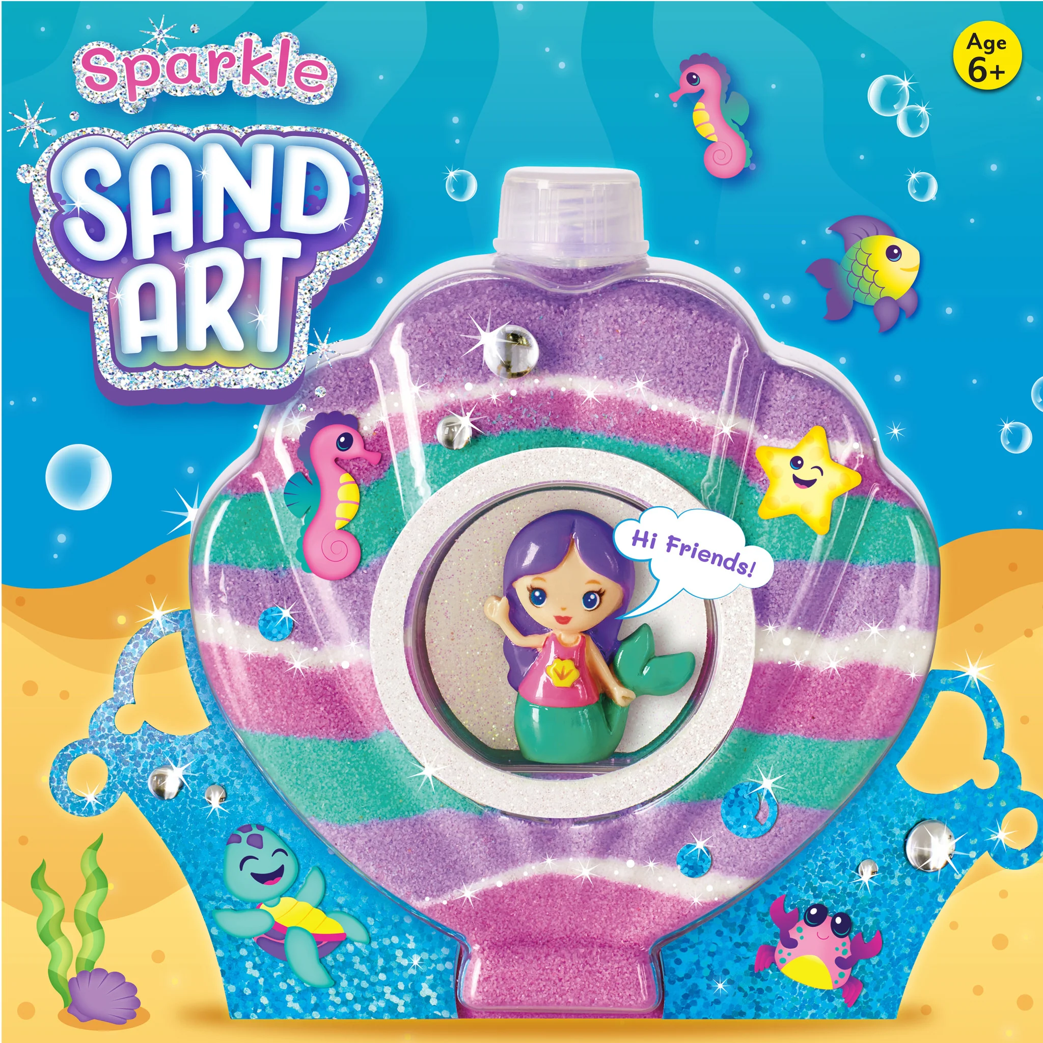 Sparkle Sand Art Mermaid - #6395000 - Image 3