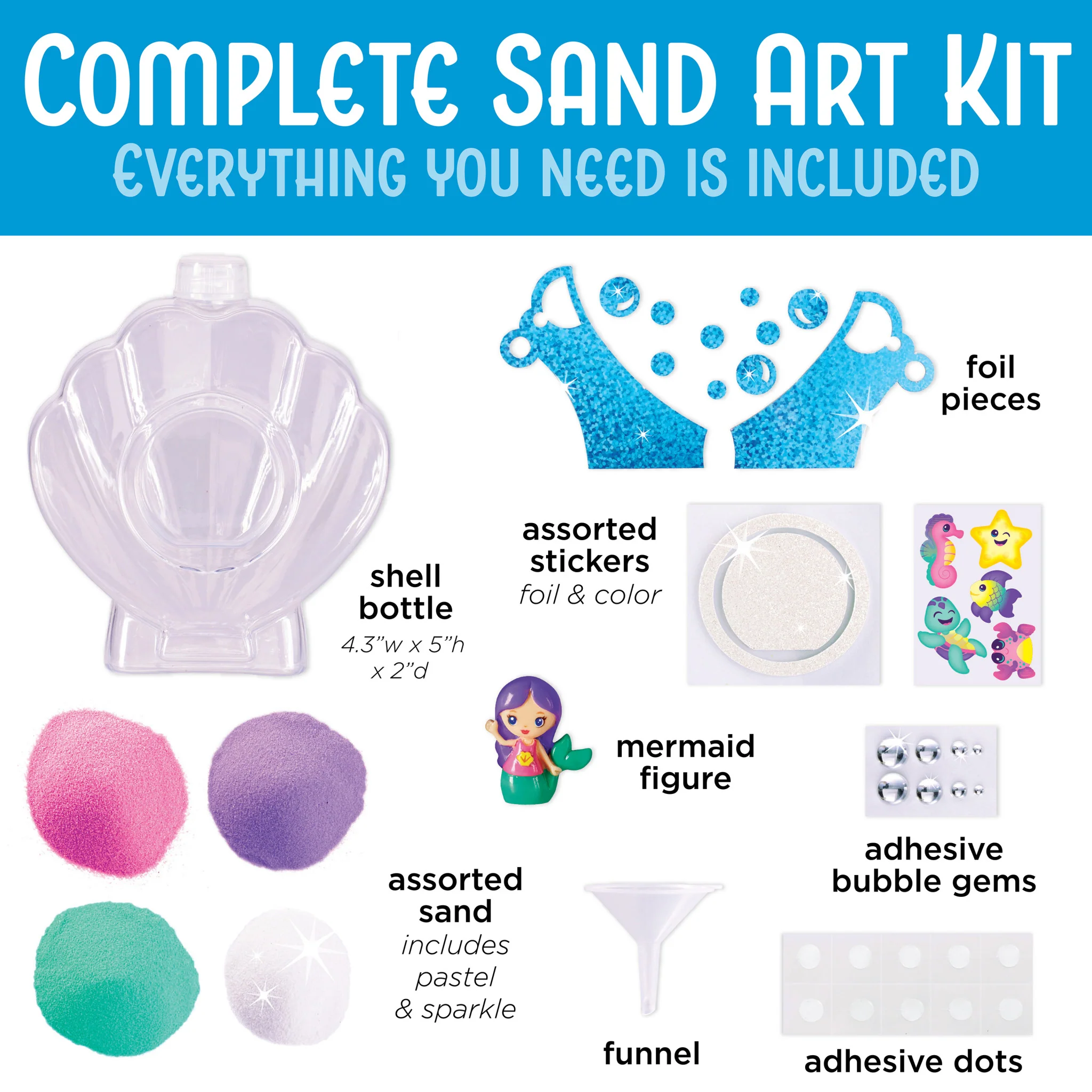 Sparkle Sand Art Mermaid - #6395000 - Image 4