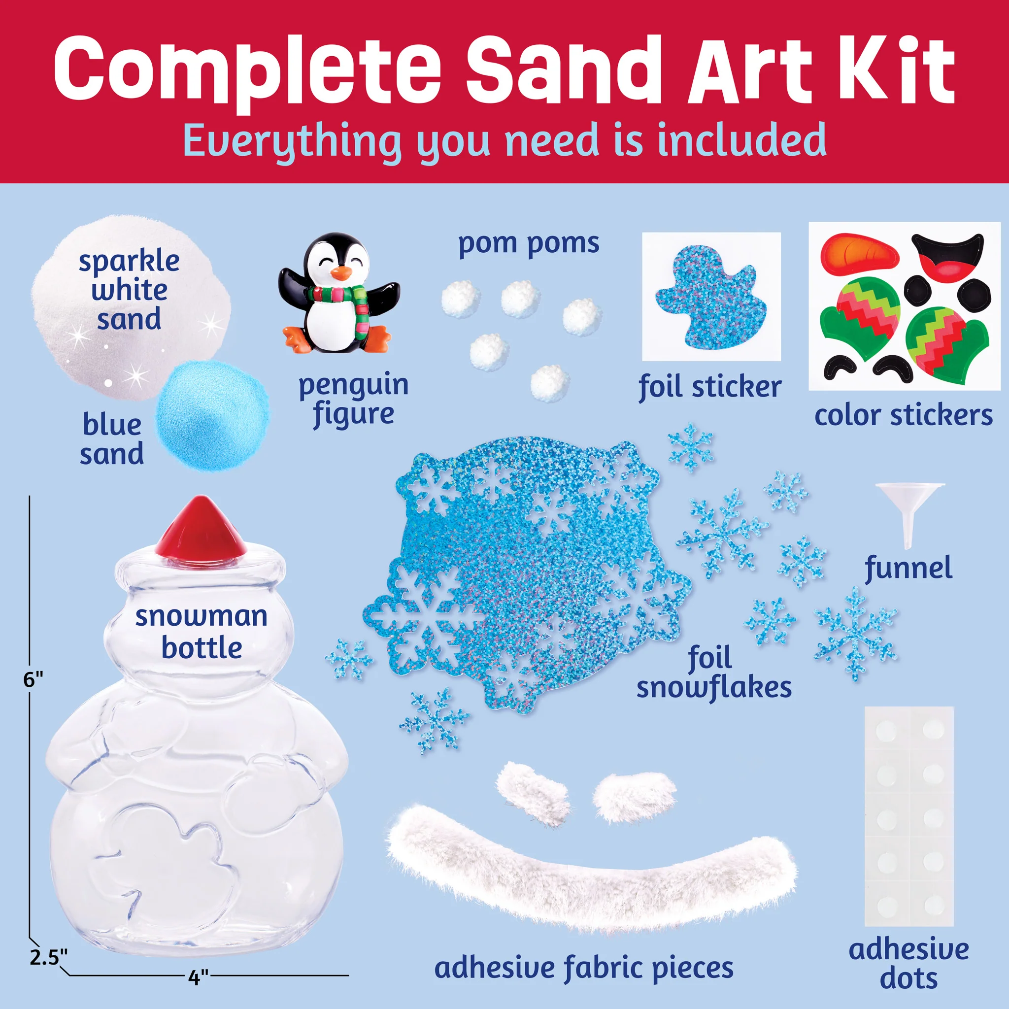 Sand Art Snowman - #6405000 - Image 4
