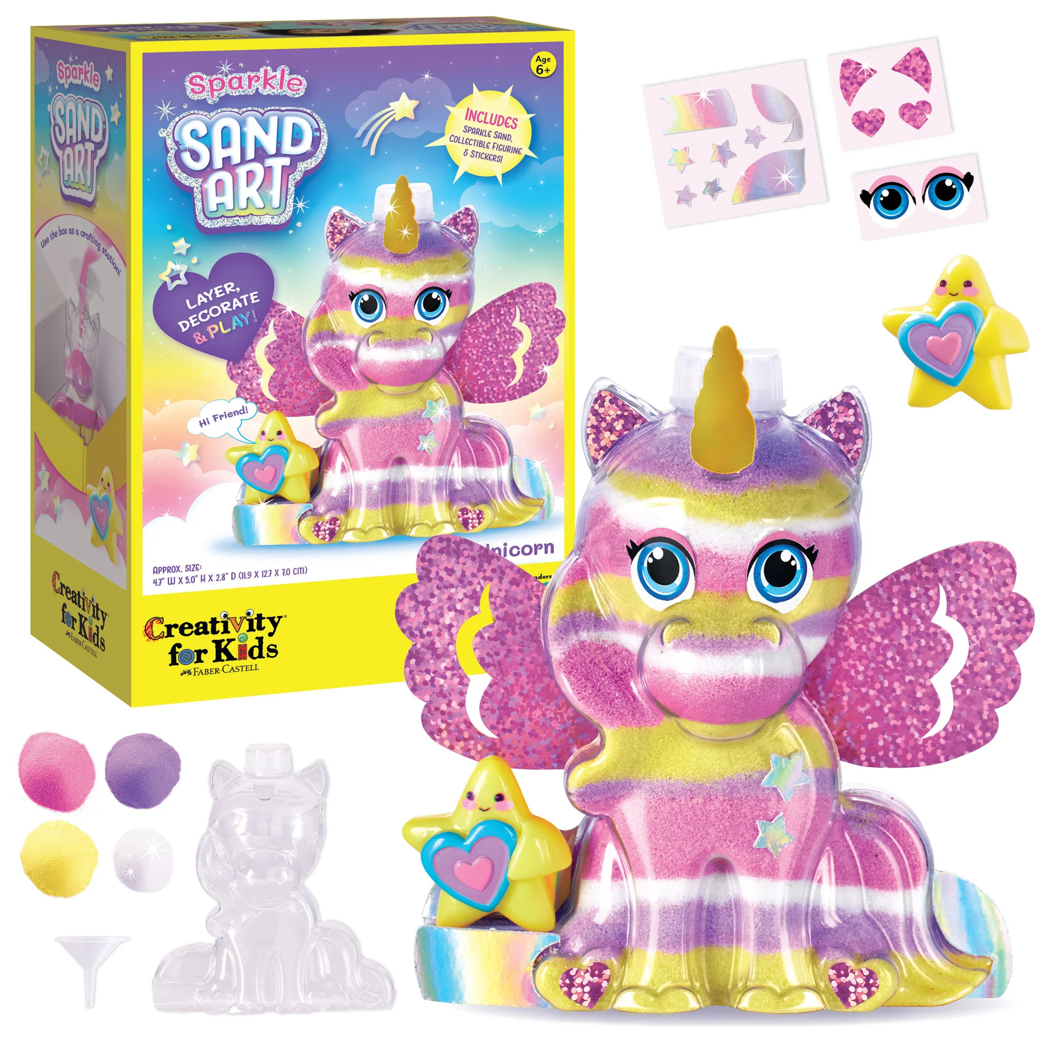 Sparkle Sand Art Unicorn - #6394000 - Image 2
