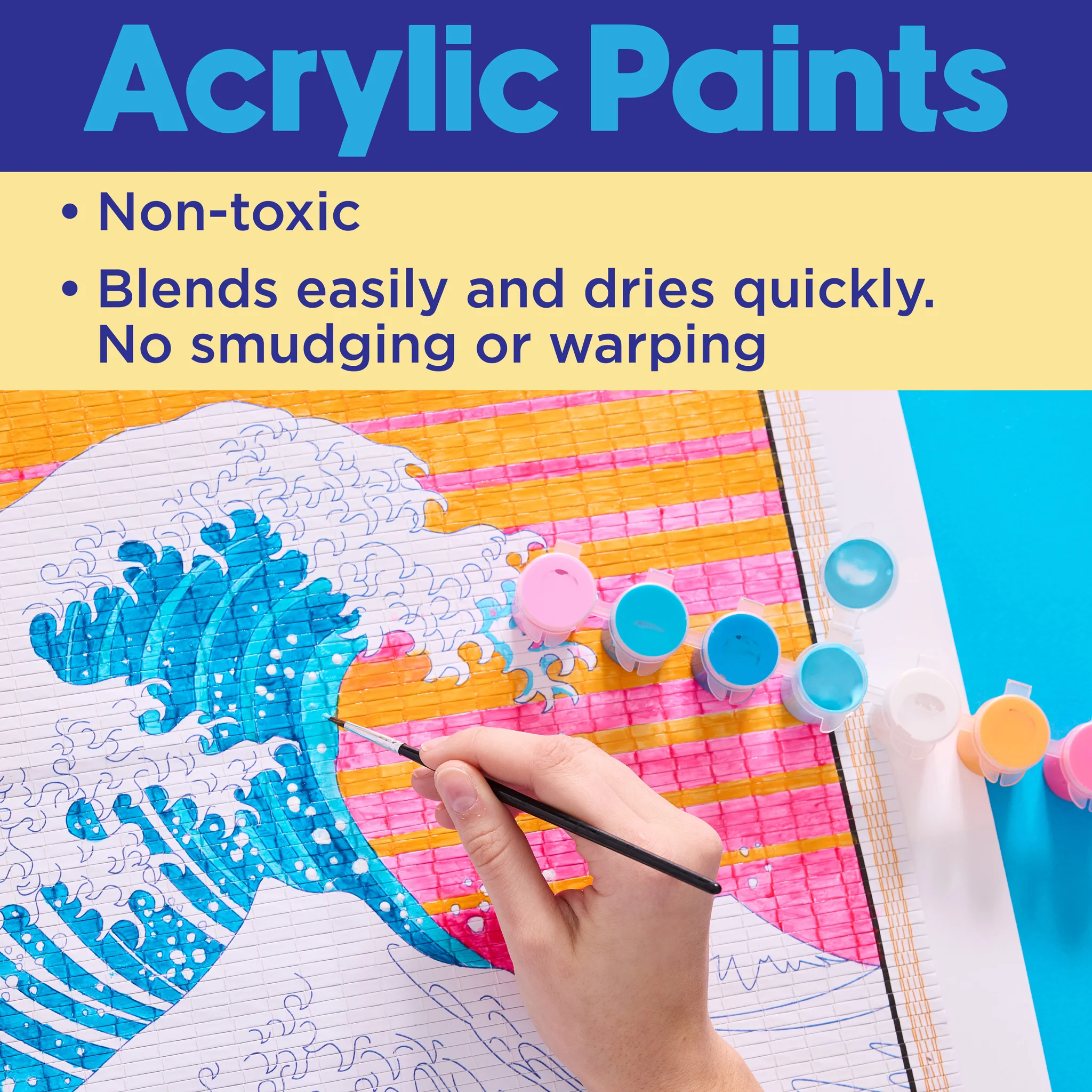 Paper Scroll Painting - The Great Wave - #FC14611 - Image 6
