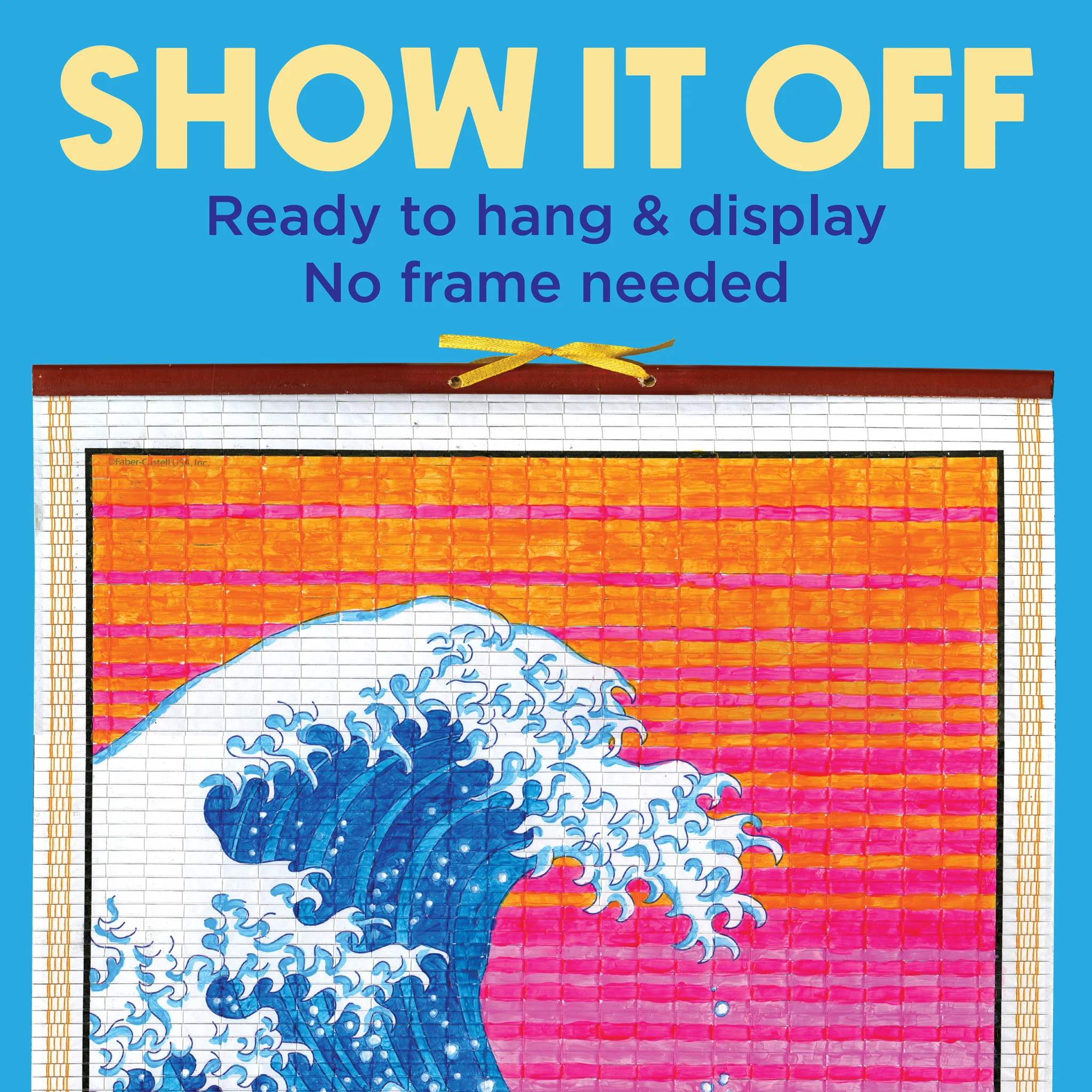 Paper Scroll Painting - The Great Wave - #FC14611 - Image 7