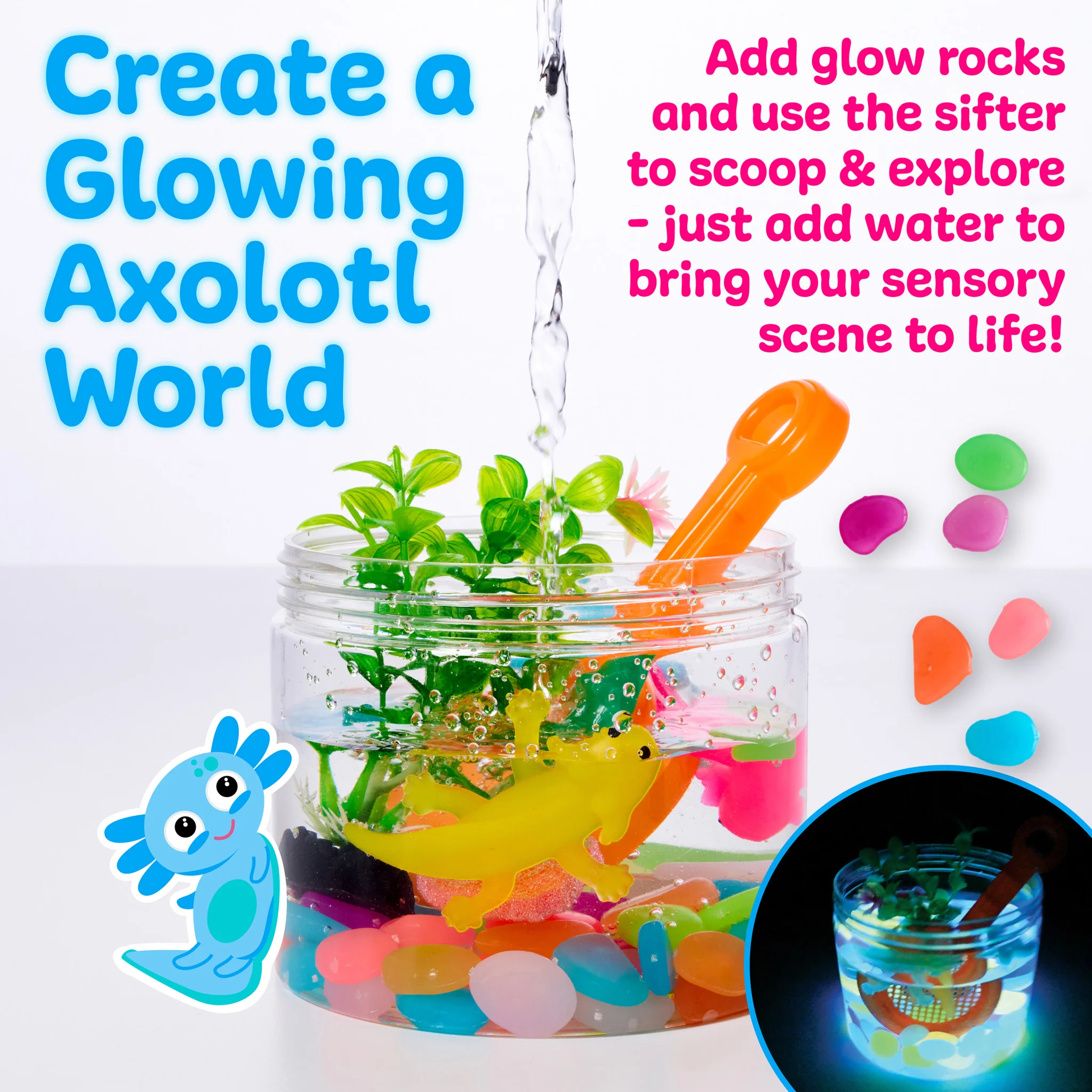 Sensory Adventure Water Play Axolotls - #6543000 - Image 6
