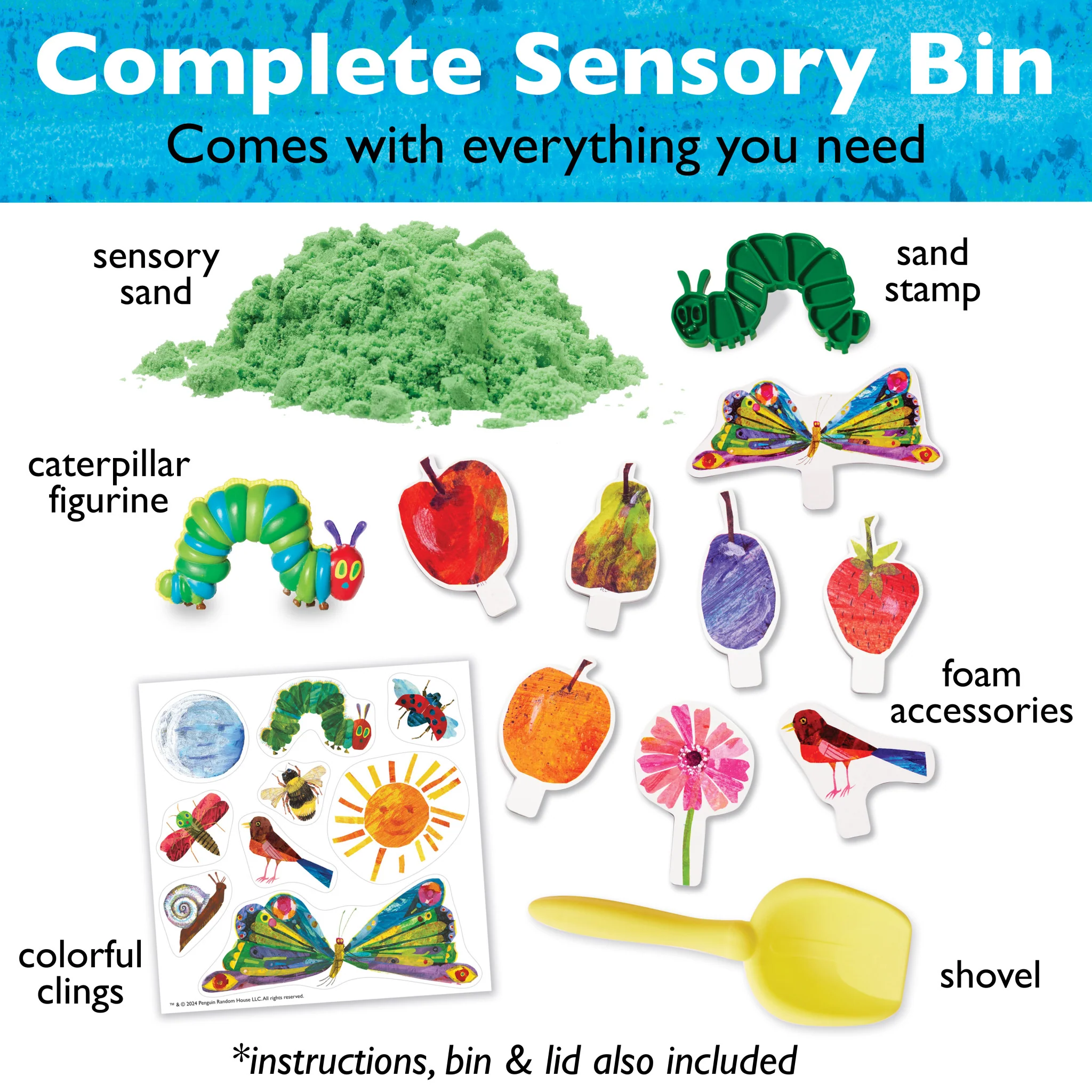 The Very Hungry Caterpillar Sensory Bin - #6451000 - Image 3