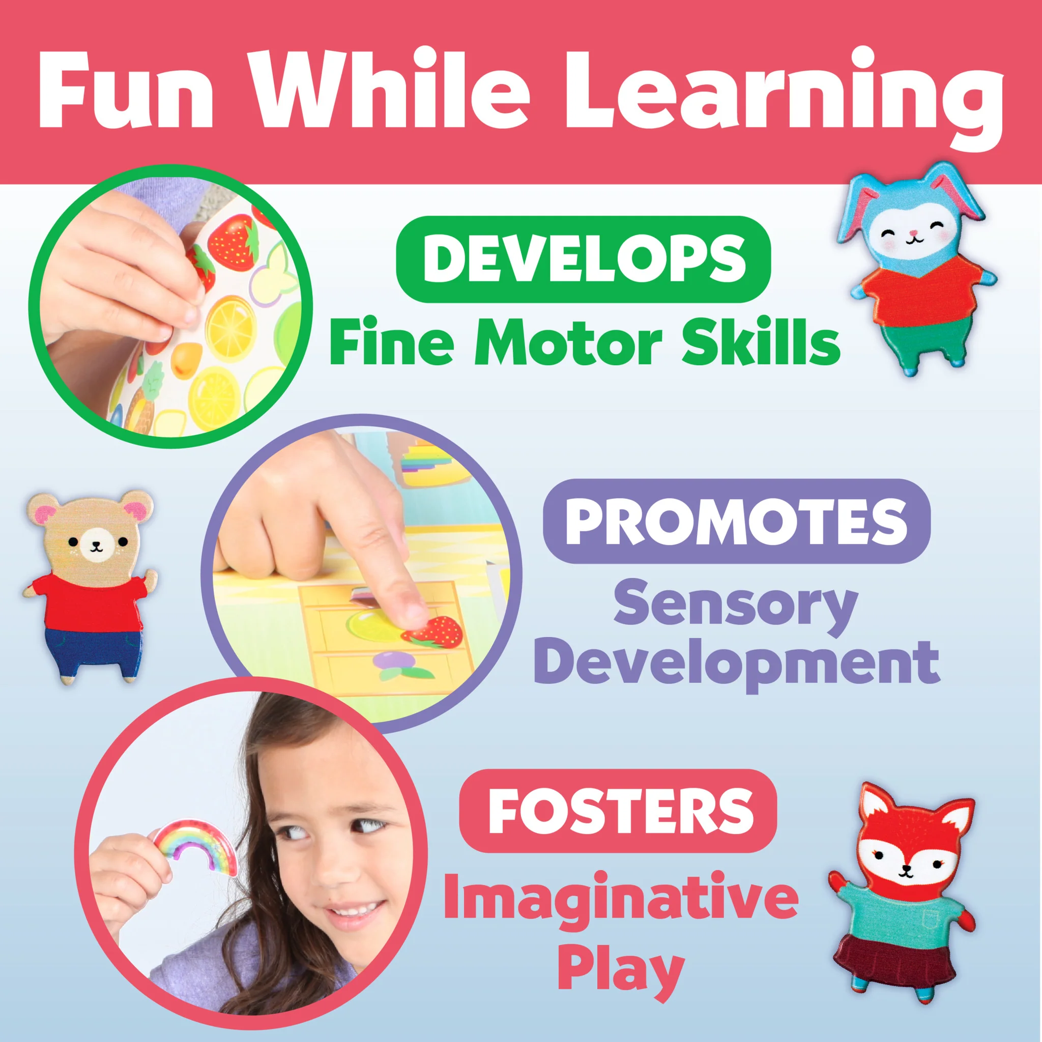 Sensory Stickers Sweets - #6361000 - Image 4