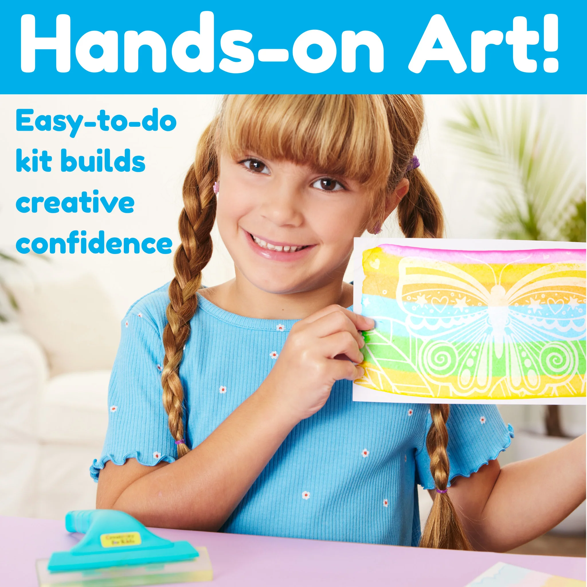 Squeegeez Magic Reveal Art Butterfly - #6414000 - Image 7