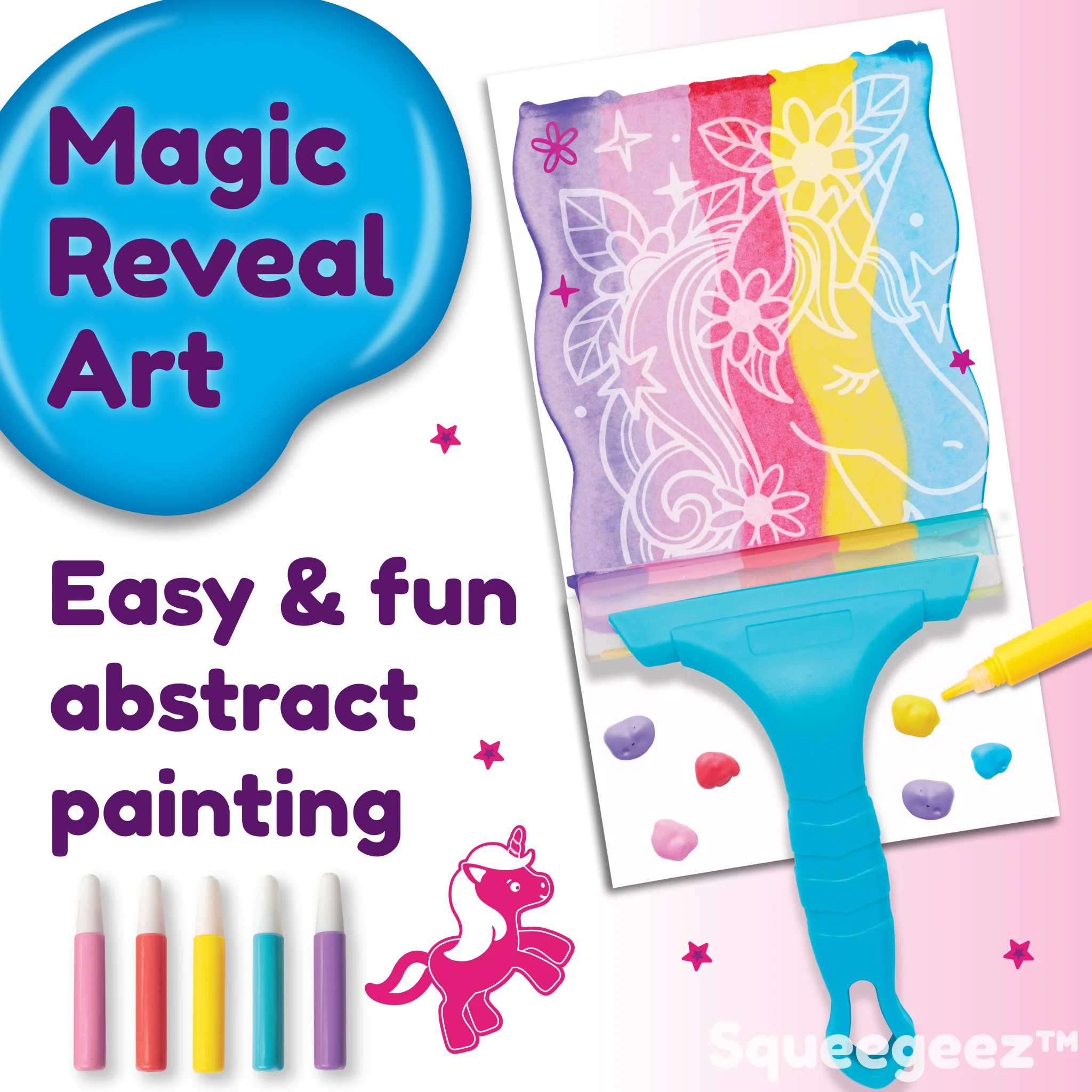 Squeegeez Magic Reveal Art
Unicorn - #6409000 - Image 2