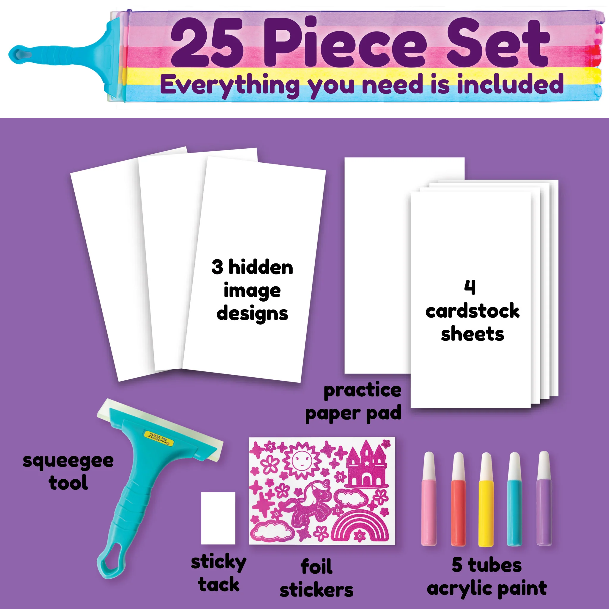 Squeegeez Magic Reveal Art
Unicorn - #6409000 - Image 3