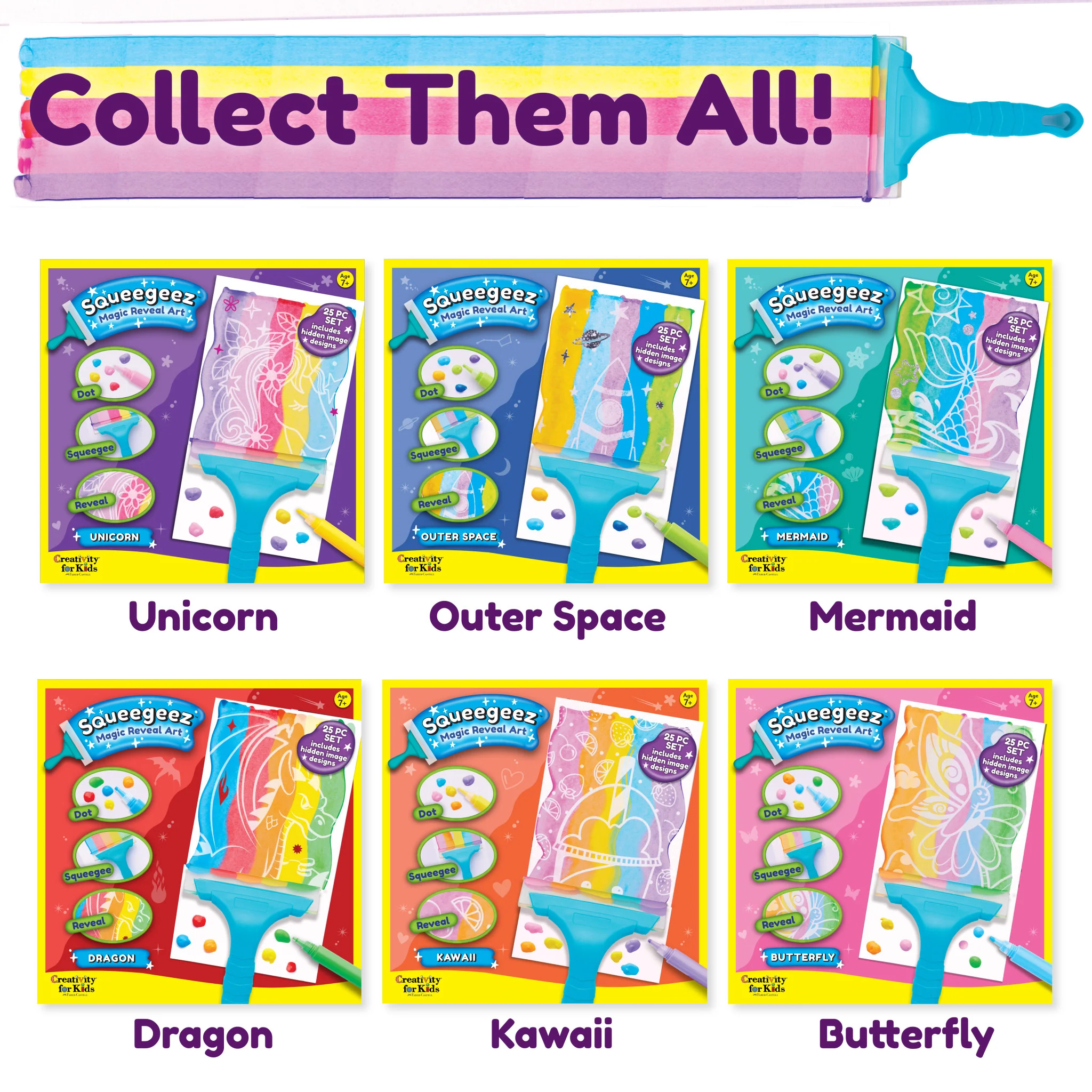 Squeegeez Magic Reveal Art
Unicorn - #6409000 - Image 8