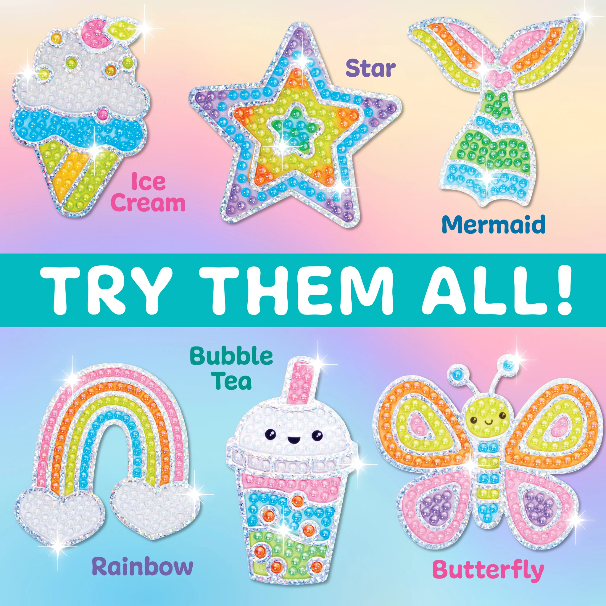 Bubble Gems™  Super Sticker Mermaid - #6470000 - Image 8