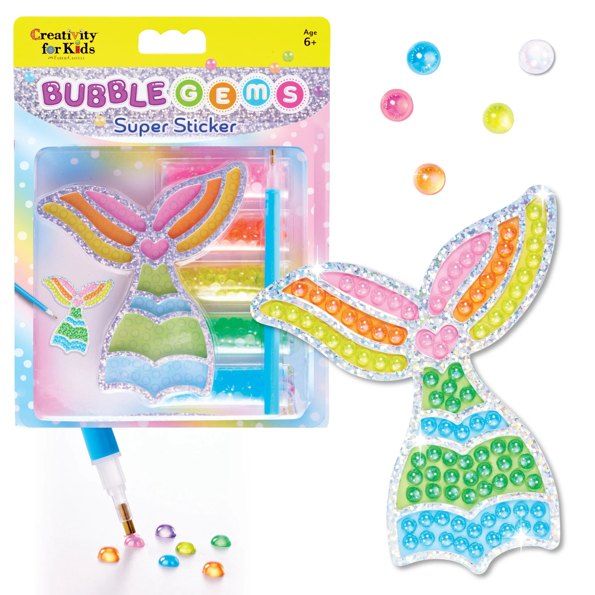 Bubble Gems™  Super Sticker Mermaid - #6470000 - Image 9