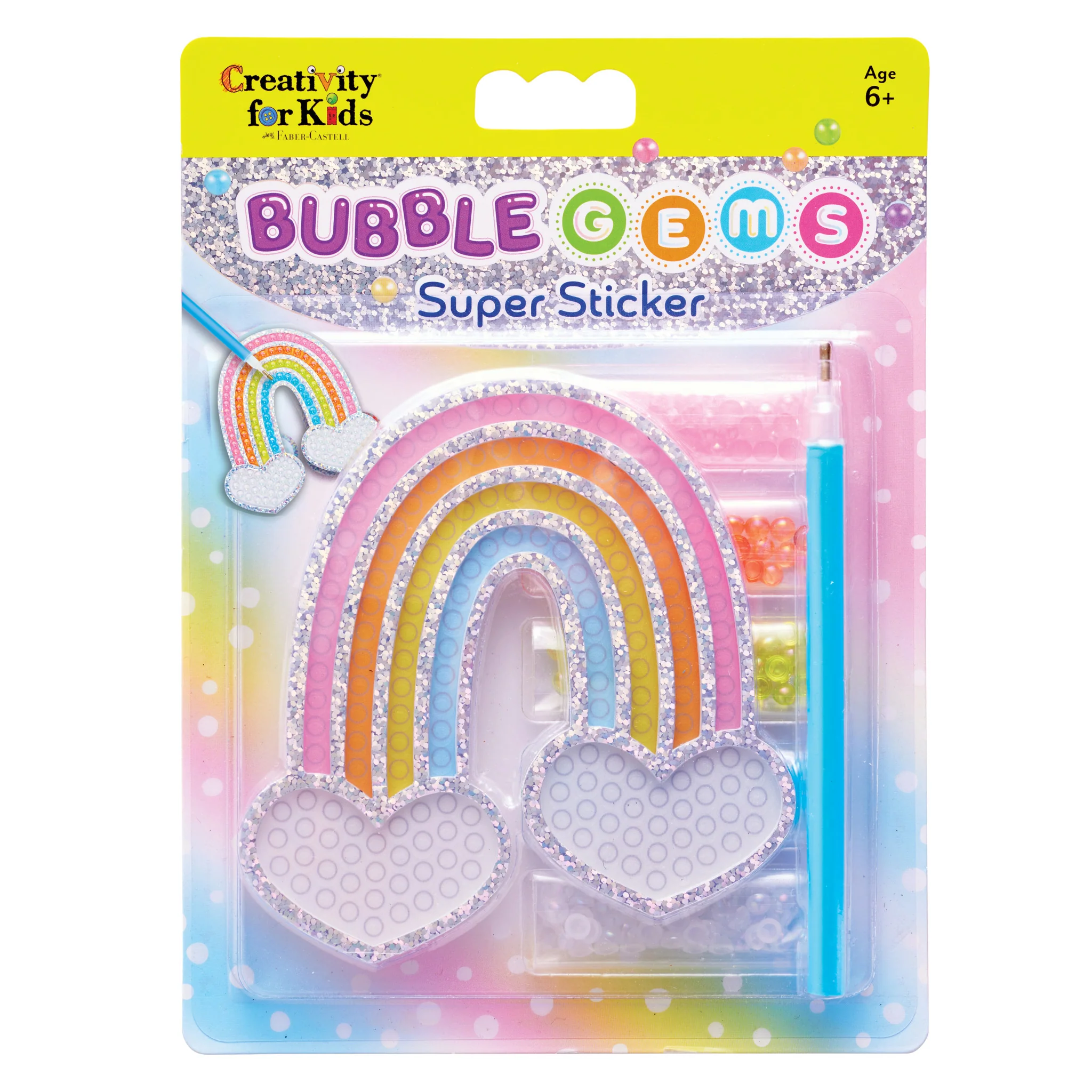 Bubble Gems™ Super Sticker Rainbow - #6469000