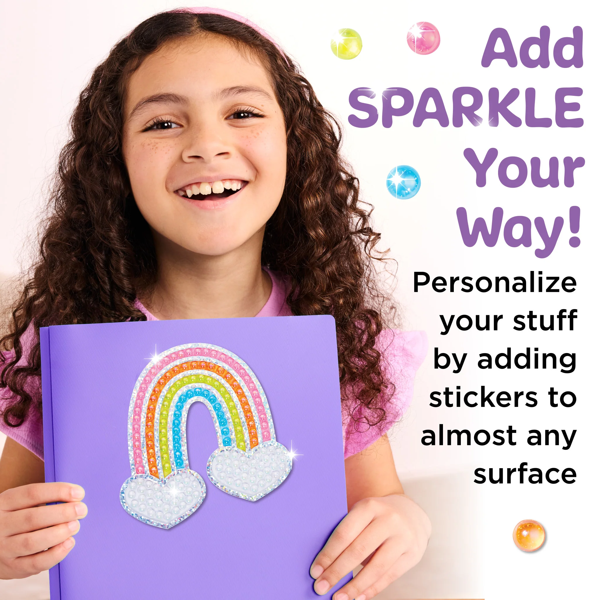 Bubble Gems™ Super Sticker Rainbow - #6469000 - Image 6
