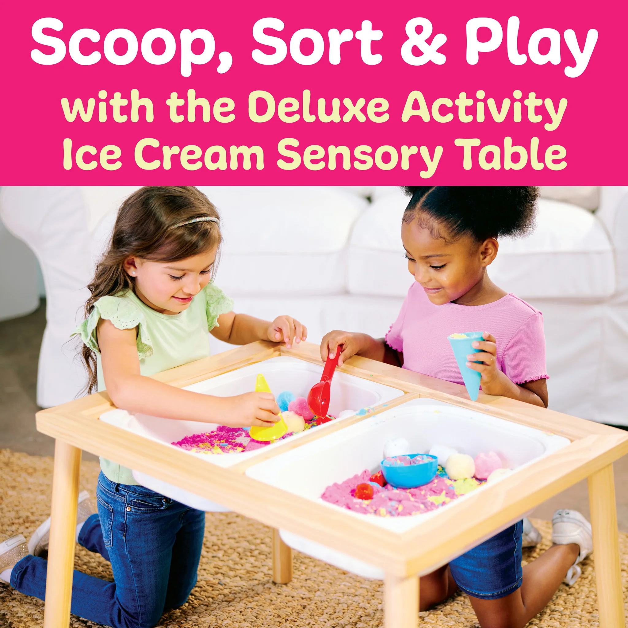 Deluxe Activity Sensory Table with Ice Cream Shop - #6453000 - Image 3