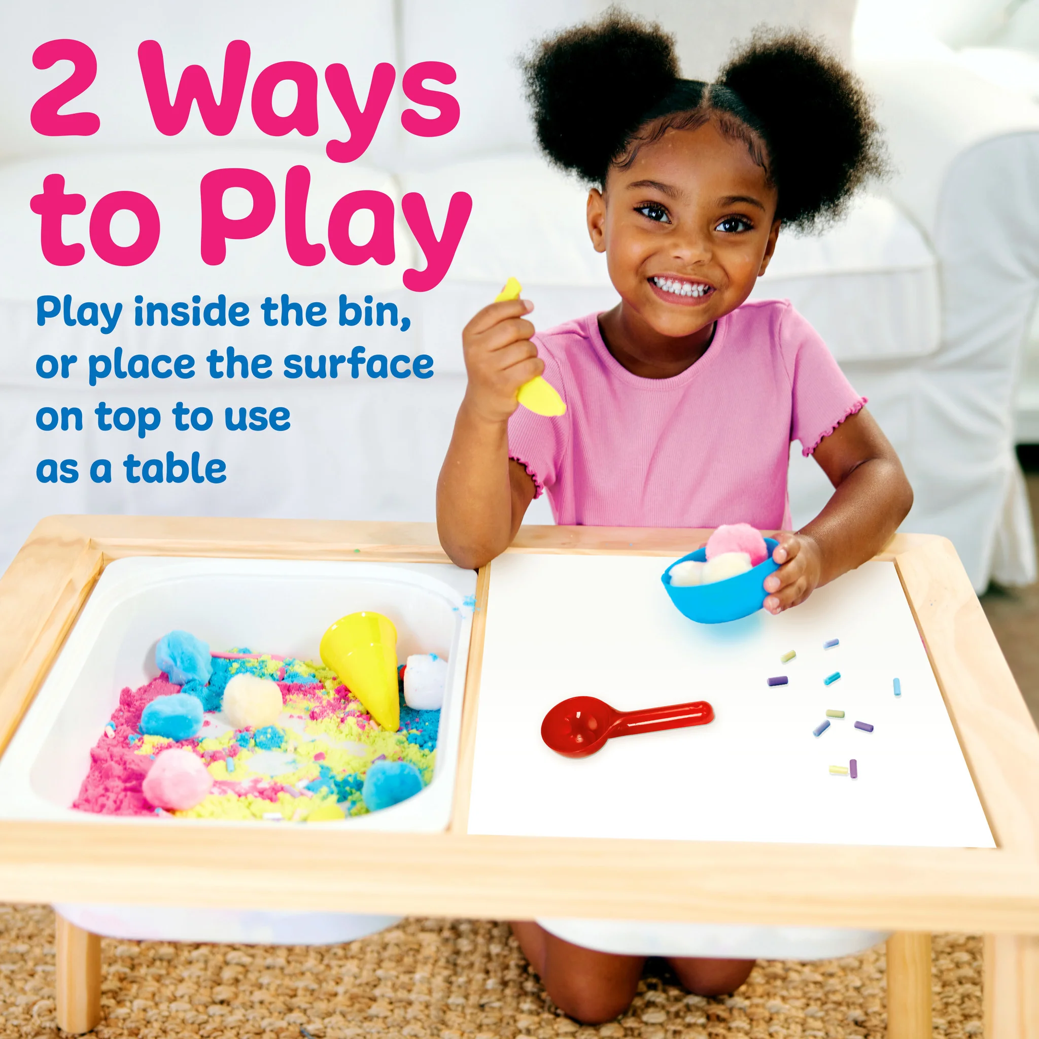 Deluxe Activity Sensory Table with Ice Cream Shop - #6453000 - Image 6